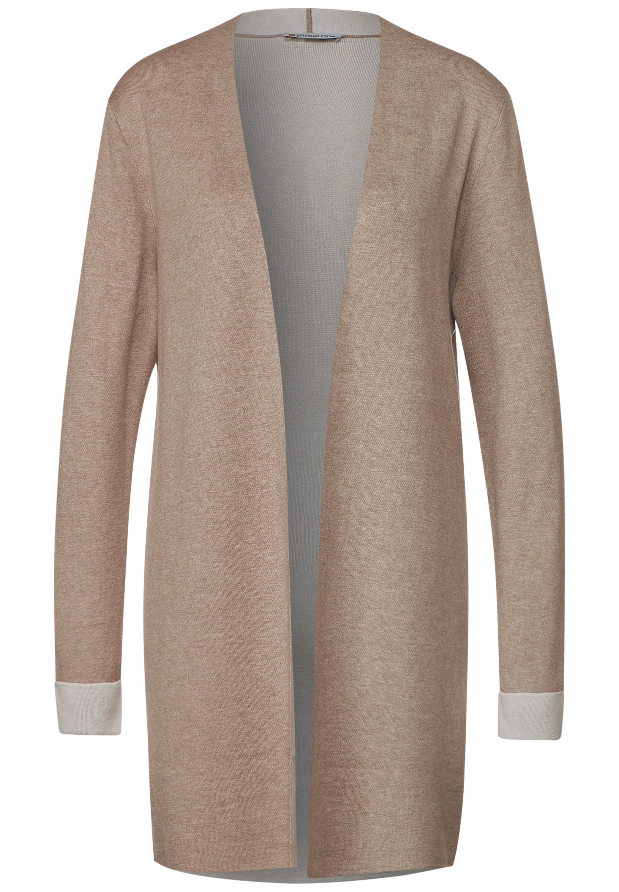 STREET ONE Strickjacke, im Doubleface-Design