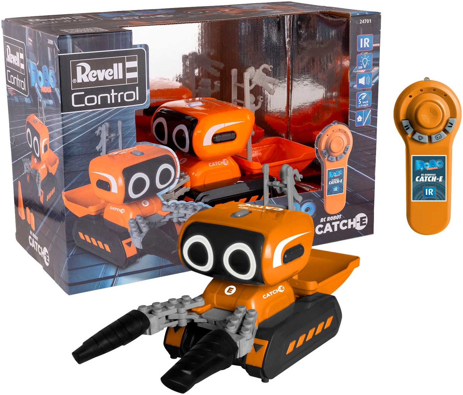 Revell® RC-Roboter »Revell® control, Catch-E«, mit IR Fernbedienung