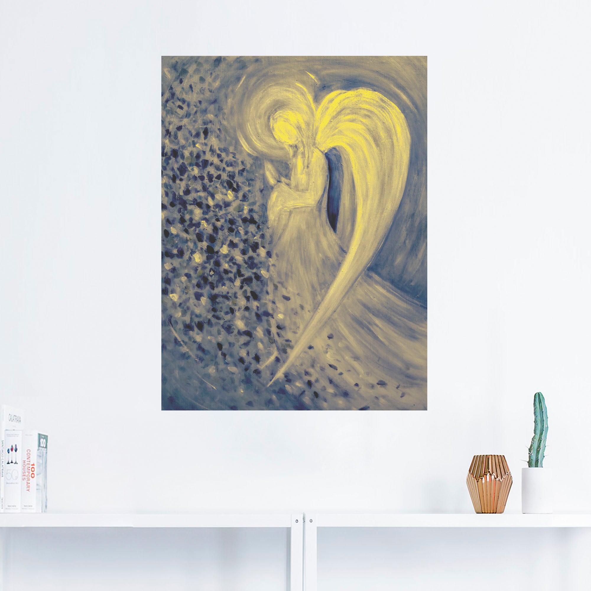 Artland Wandbild "Engel der Nacht", Religion, (1 St.), als Leinwandbild, Po günstig online kaufen