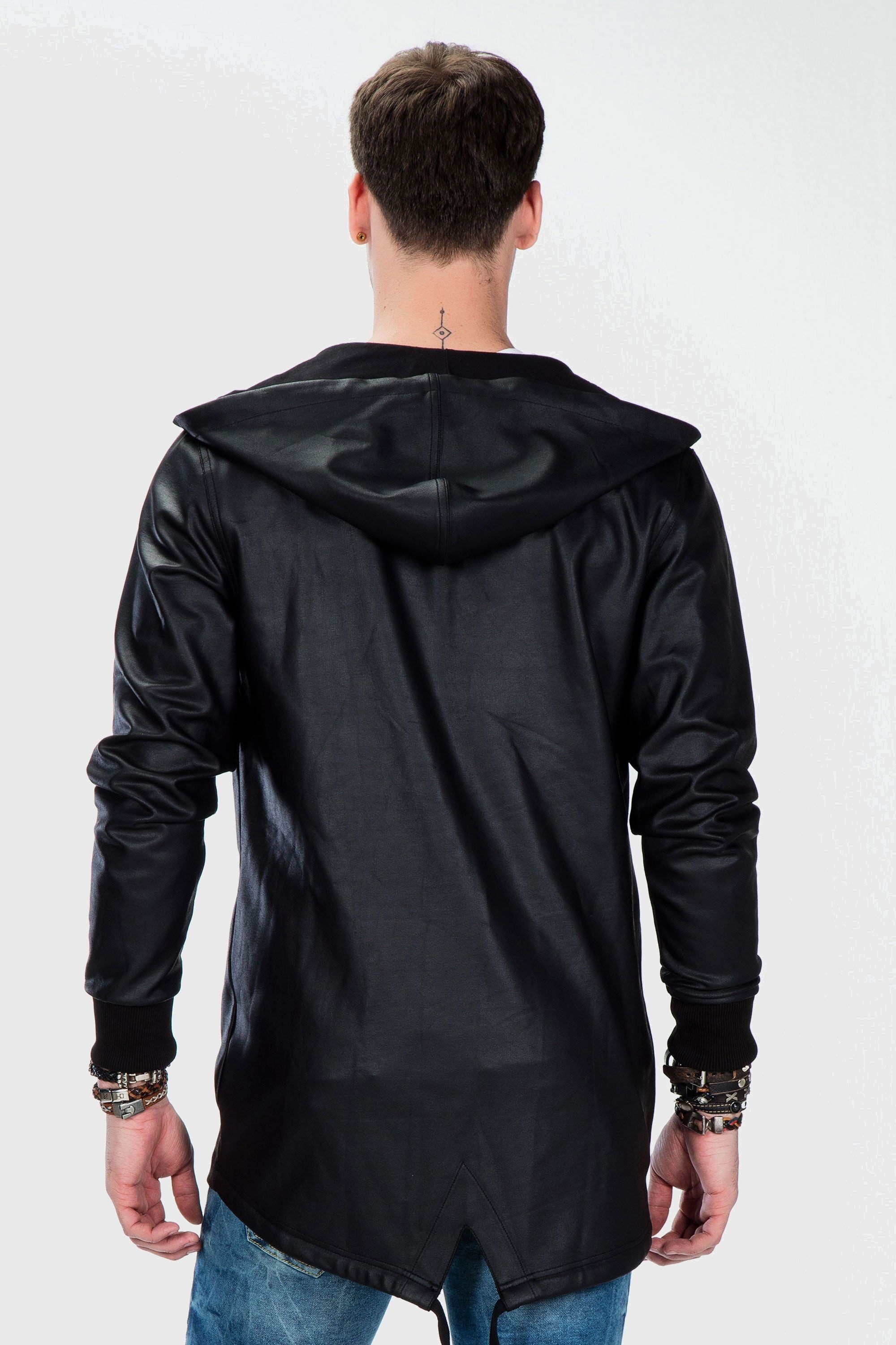 Cipo & Baxx Allwetterjacke »Jacke«, mit Kapuze, im unifarbenen Look