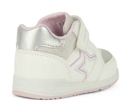 Geox Lauflernschuh »B RISHON GIRL A«, Sneaker, Klettstiefel mit schöner Stern-Applikation