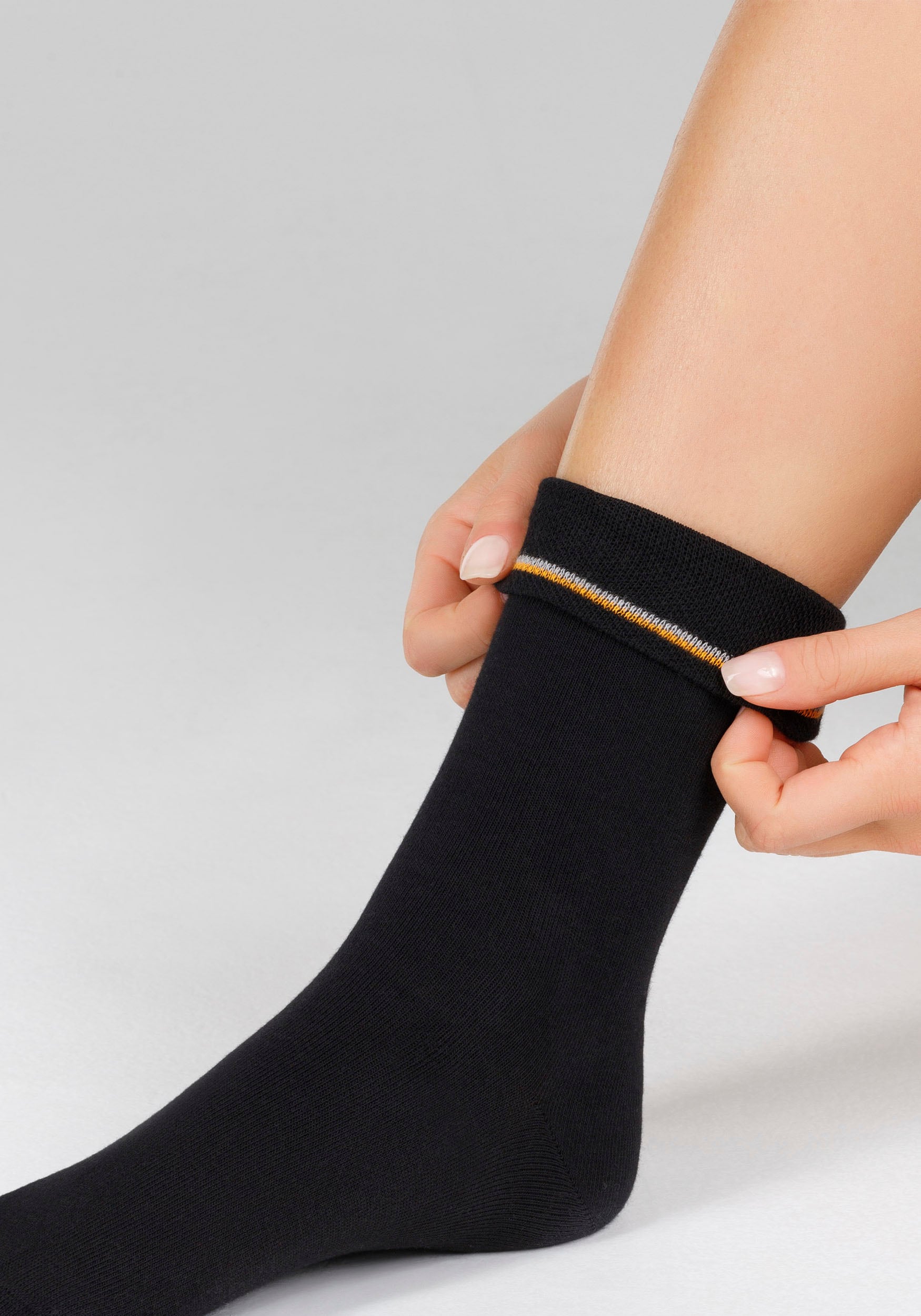 Camano Socken, (Packung, 4 Paar), BAUR | kaufen online Mit und verstärktem Zehenbereich Fersen