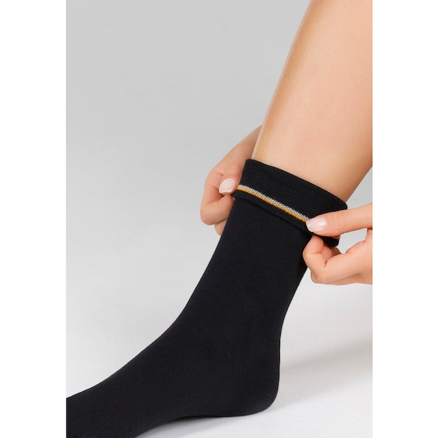 Camano Socken, (Packung, 4 Paar), Mit verstärktem Fersen- und Zehenbereich  online kaufen | BAUR
