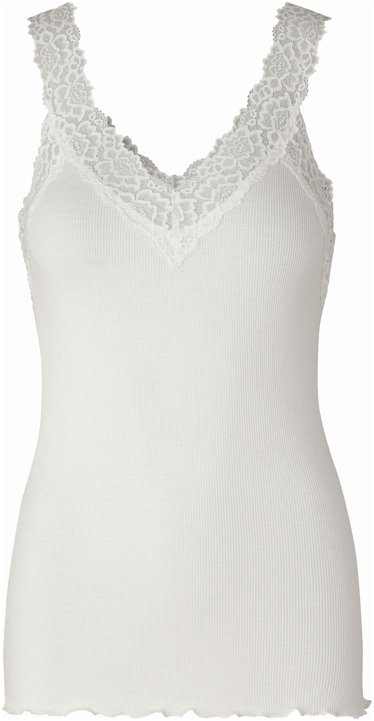 rosemunde Spitzentop "Bernardine Organic Cotton Top" Vintage-Spitzenbesatz günstig online kaufen