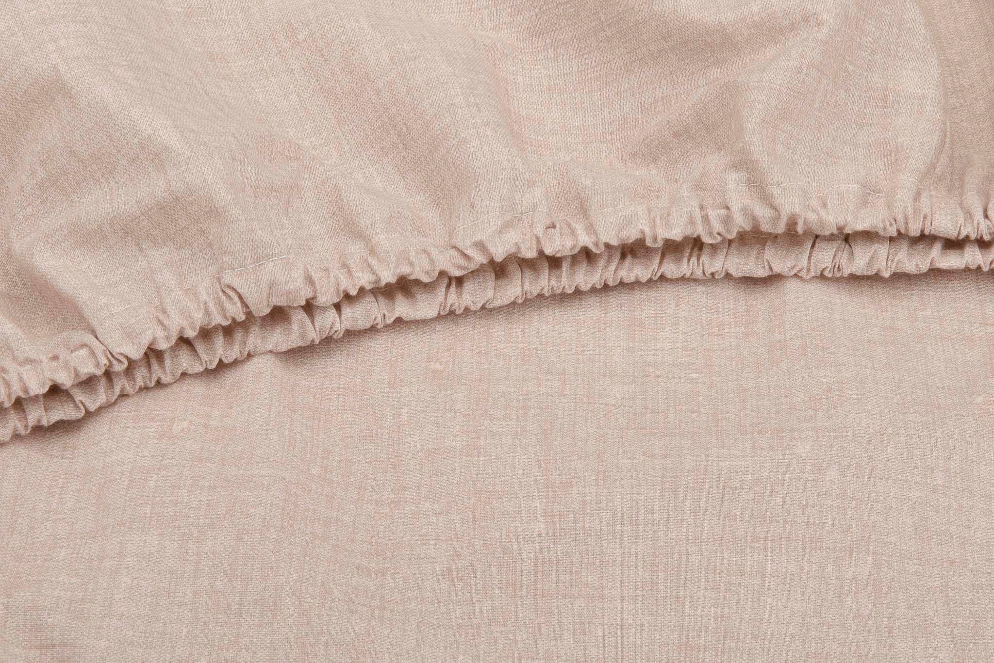 ZO HOME Spannbettlaken "Lino" Laken aus 100% Baumwolle, Leinen Optik, Print günstig online kaufen