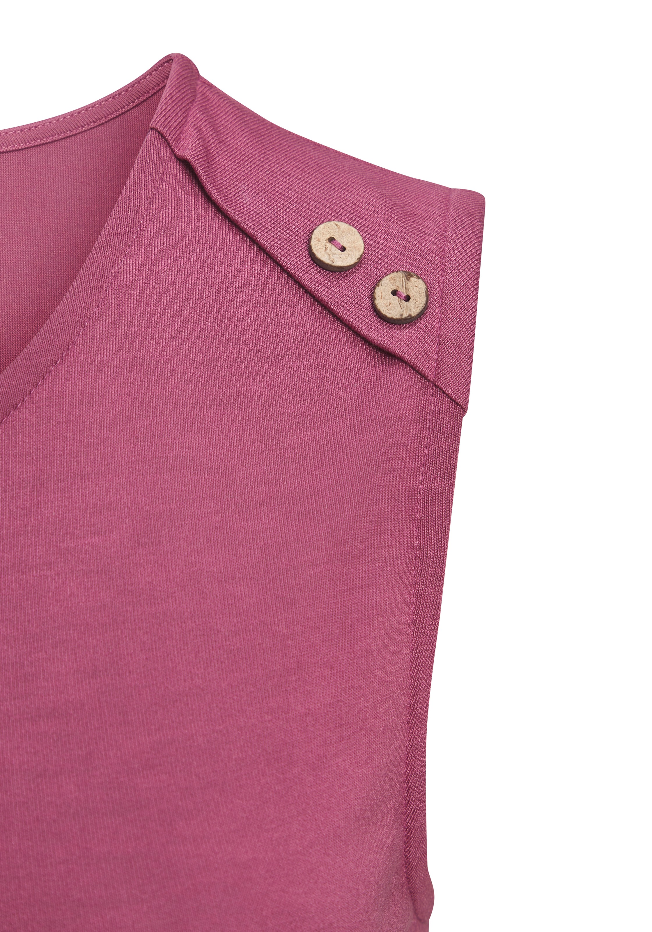 LASCANA Strandtop mit Zierknöpfen, Sommertop, Basic