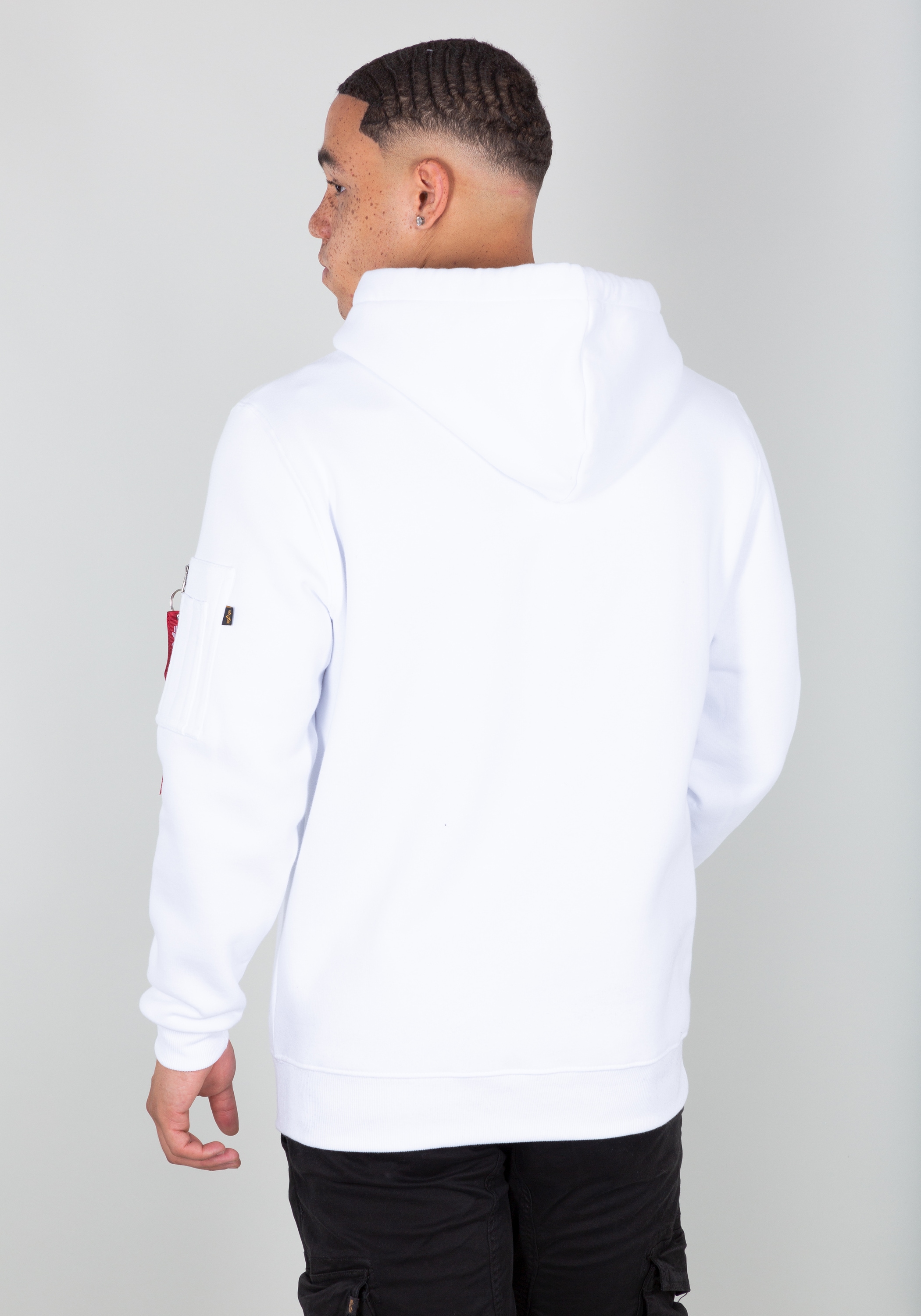 Alpha Industries Hoodie "Alpha Industries Men - Hoodies Alpha Label Hoodie" günstig online kaufen