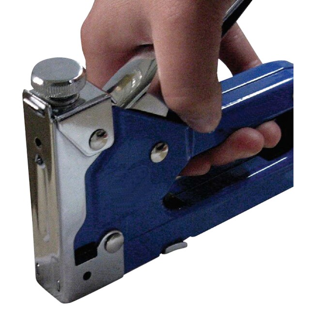 Profi Handtacker für Klammern 4-14 mm Tracker aus Metall Schnellnagler Nagler