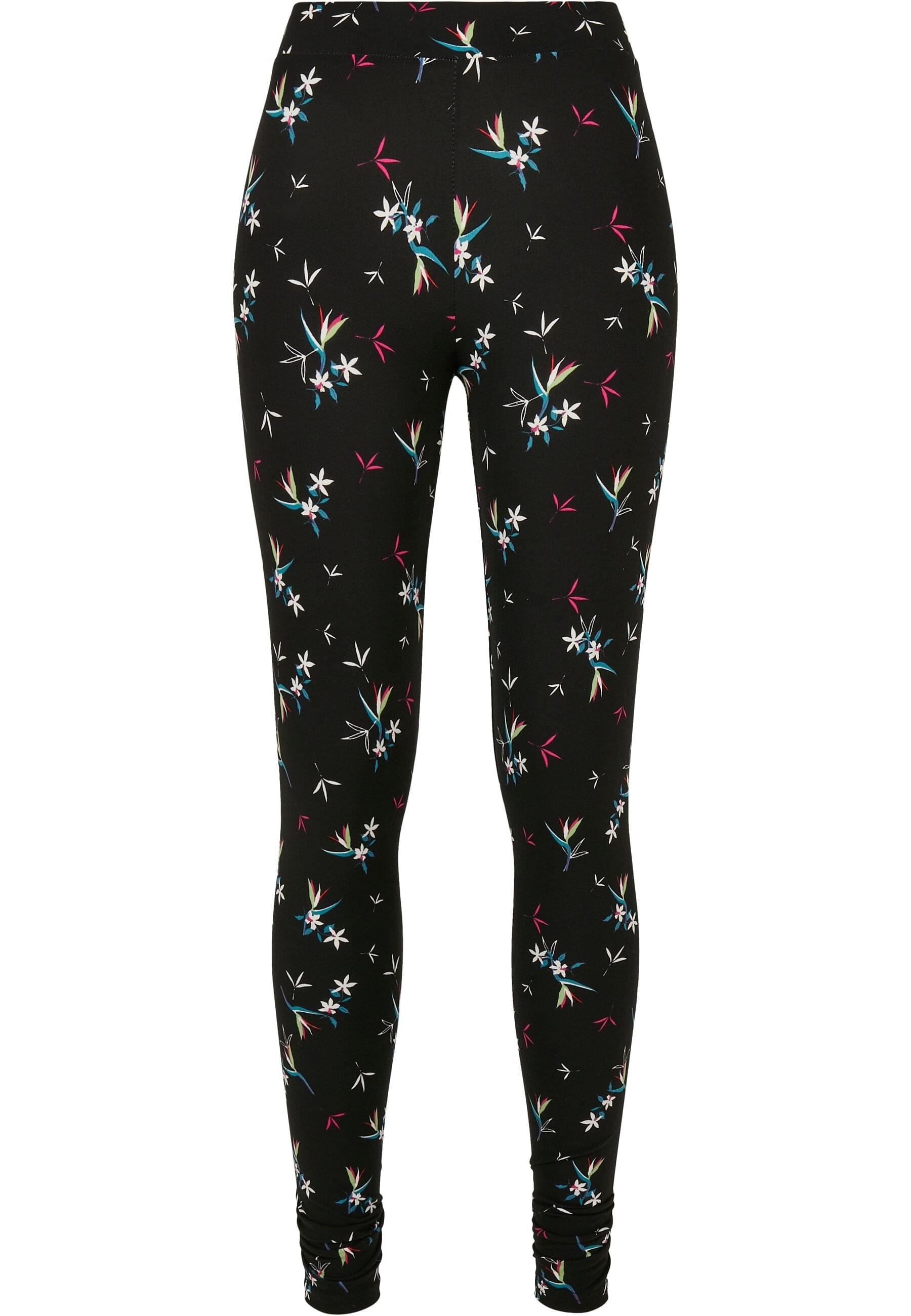 URBAN CLASSICS Leggings "Urban Classics Damen Ladies Soft AOP Leggings", (1 tlg.)