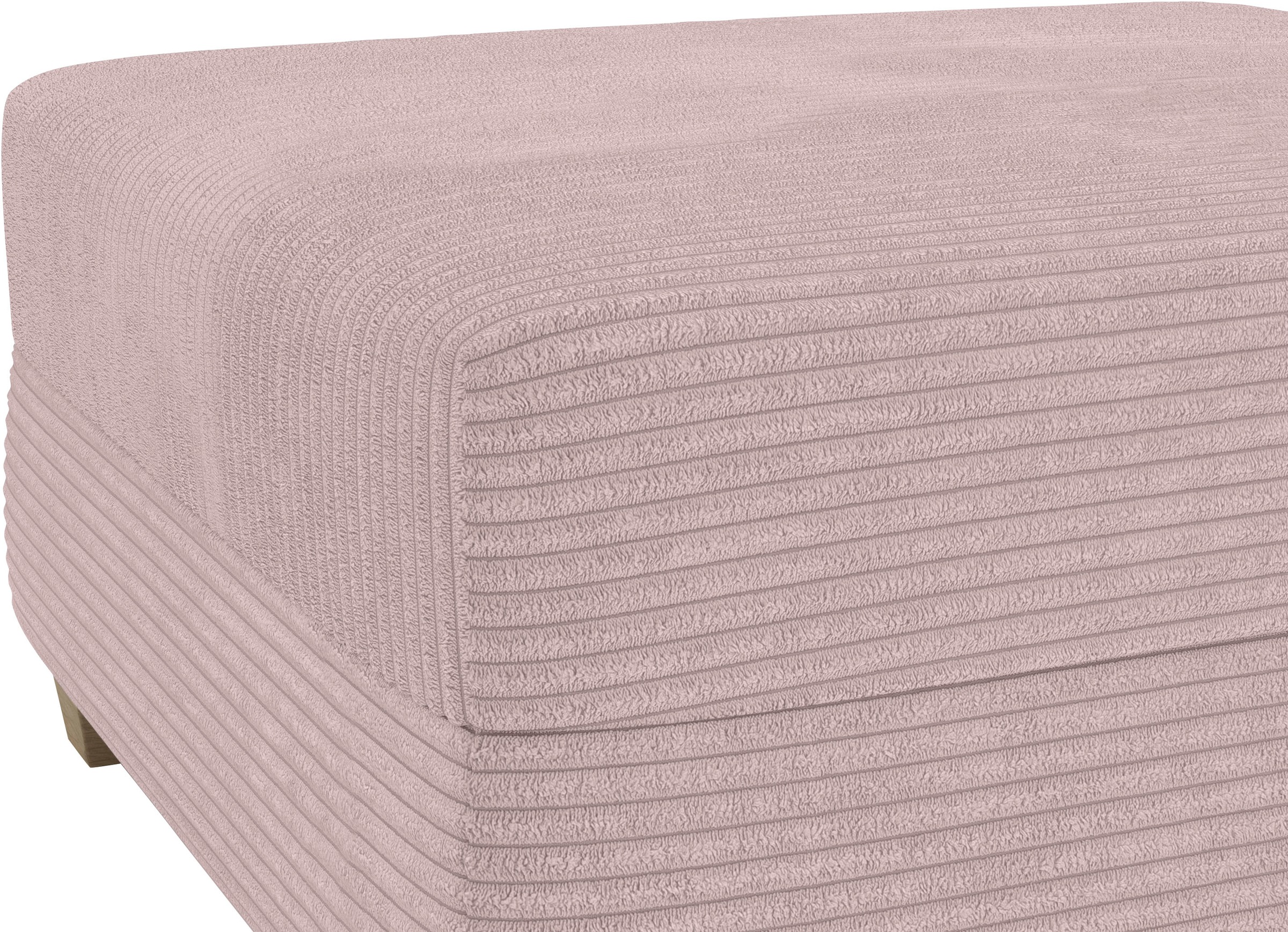Mr. Couch Hocker »Hilla«, Mit DuraSpring-Taschenfederkern, bis 140 kg belastbar