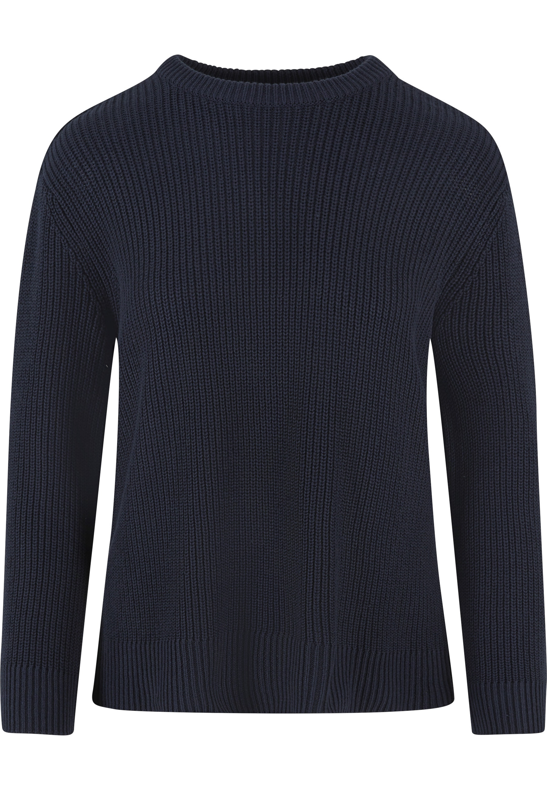 URBAN CLASSICS Fleecepullover »Urban Classics Damen Ladies Rib Knit Sweater«
