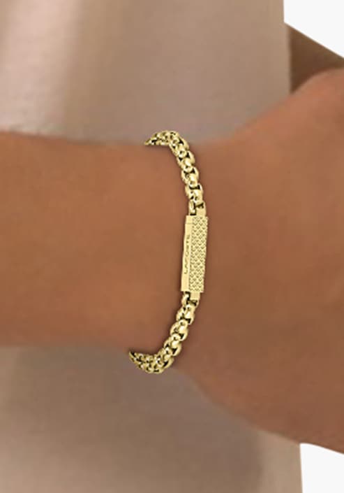 Lacoste Armband »Schmuck Edelstahl Armband Venezianerkette L'ESSENTIEL«