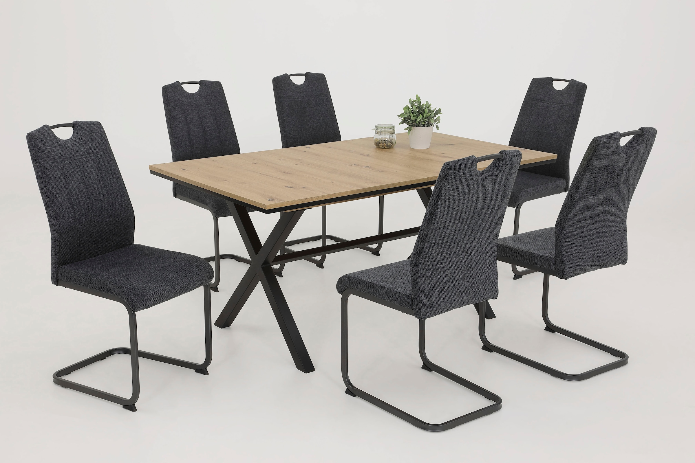 HELA "CHRISTINA" (Set) 4 Stk.1, 2 oder 4 Stück, Schwingstuhl günstig online kaufen