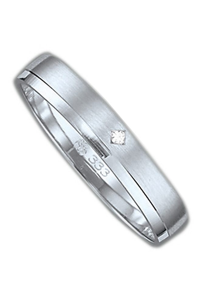 Firetti Liebe Wedding Ring 9 Karat White Gold Size 19
