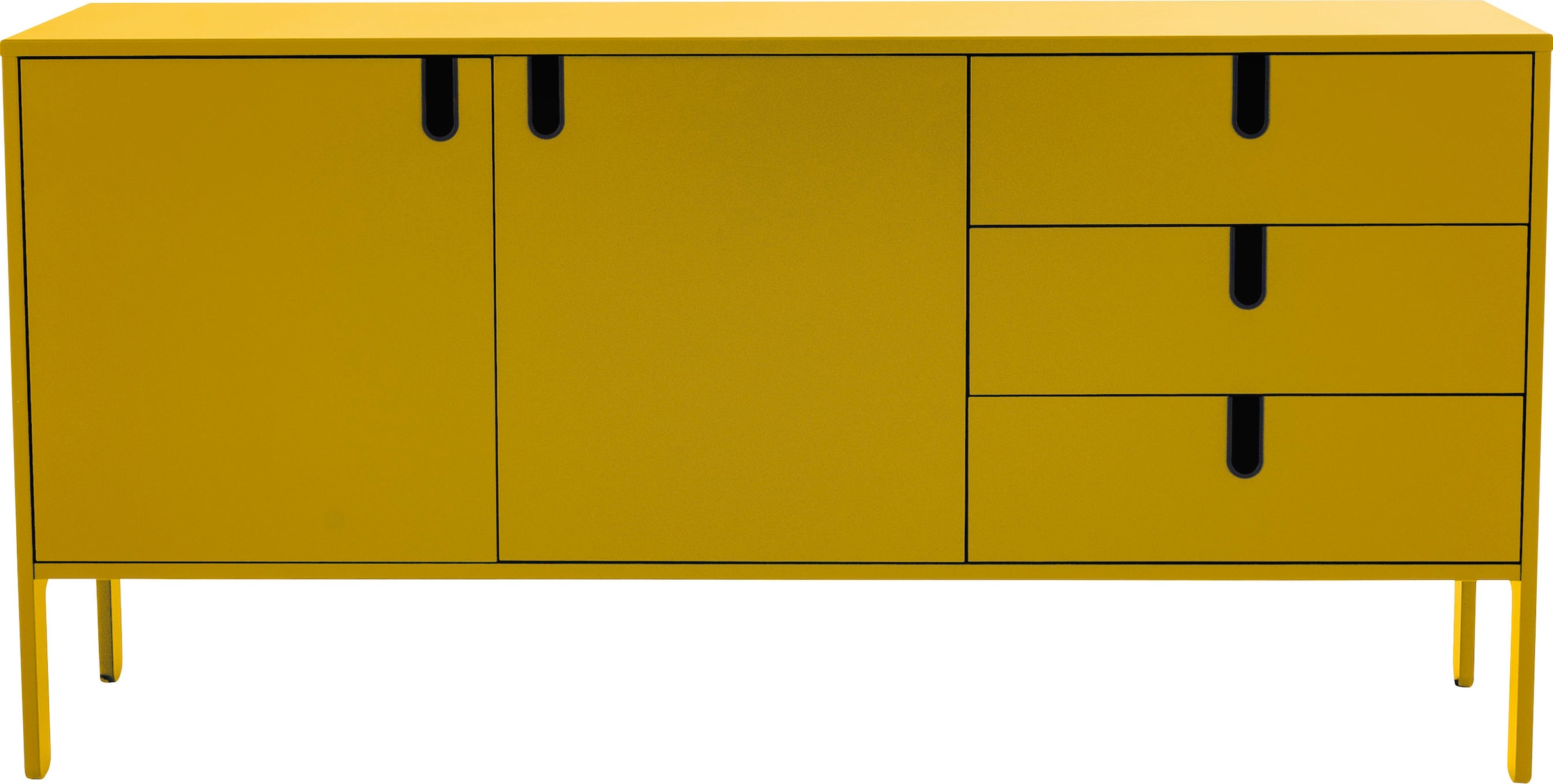 Tenzo Sideboard »UNO«, mit 2 Türen und 3 Schubladen, Design von Olivier  Toulouse By Tenzo | BAUR