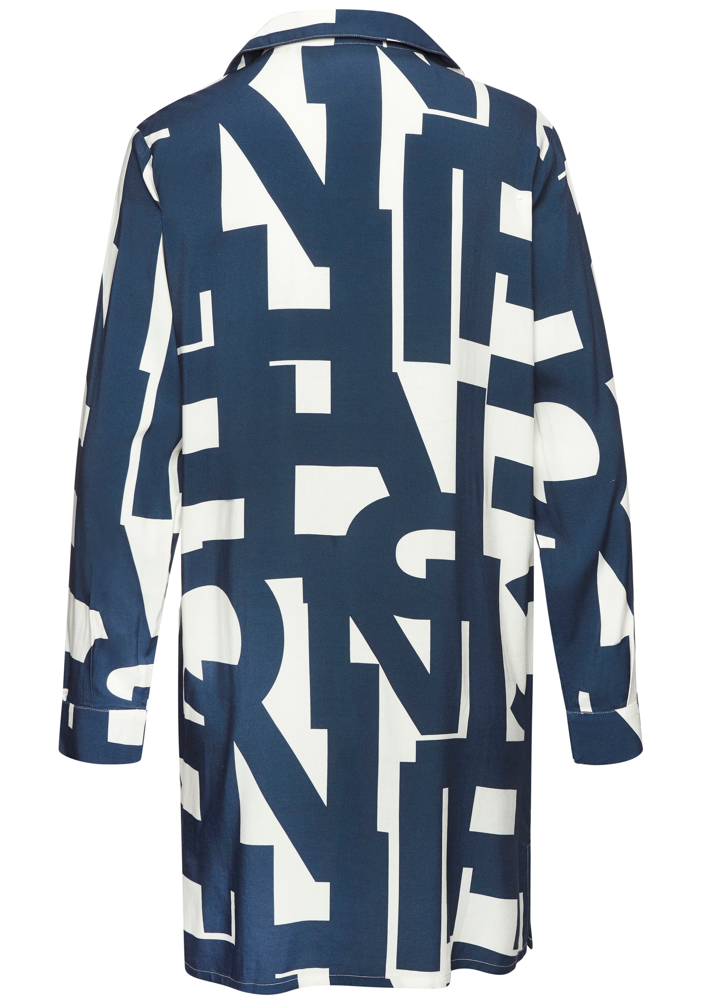 Thumbnail - French Connection Nachthemd Brusttasche mit grafischem Muster