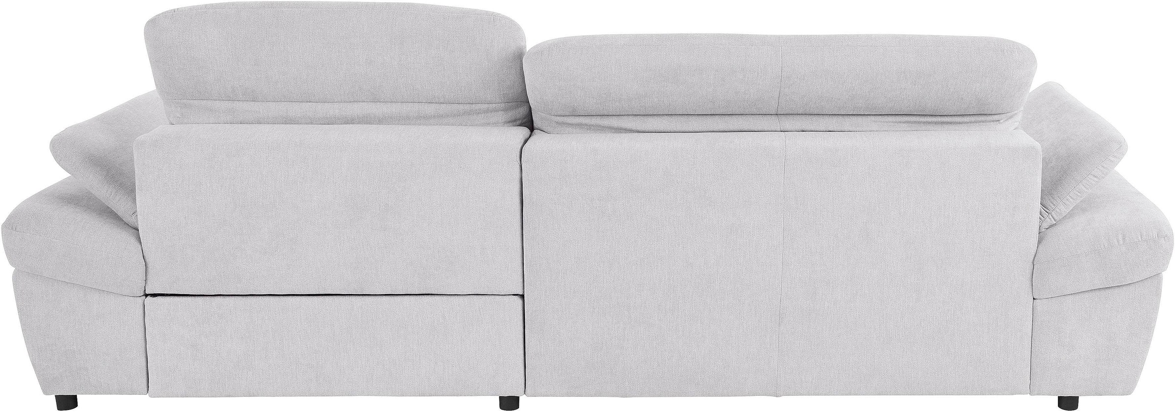 exxpo - sofa fashion Ecksofa »Kyoto, inkl. Kopfteil- und Armteilverstellung, hoher Sitzkomfort«, wahlweise mit Bettfunktion und Bettkasten, hochwertige Bezüge, L-Form