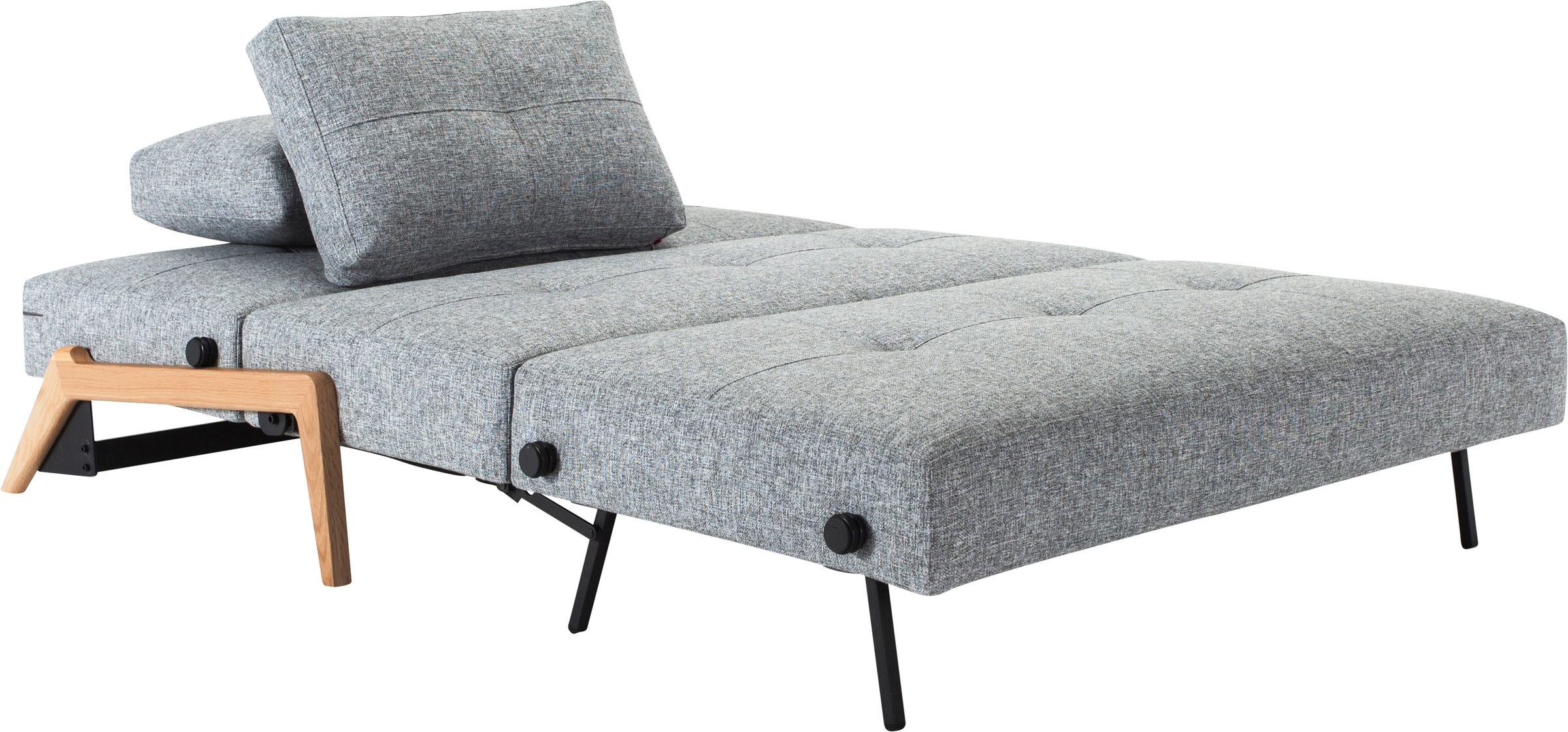 INNOVATION LIVING ™ Schlafsofa Eiche mit | Füßen »Cubed«, Klappsofa BAUR aus Kompaktes bestellen