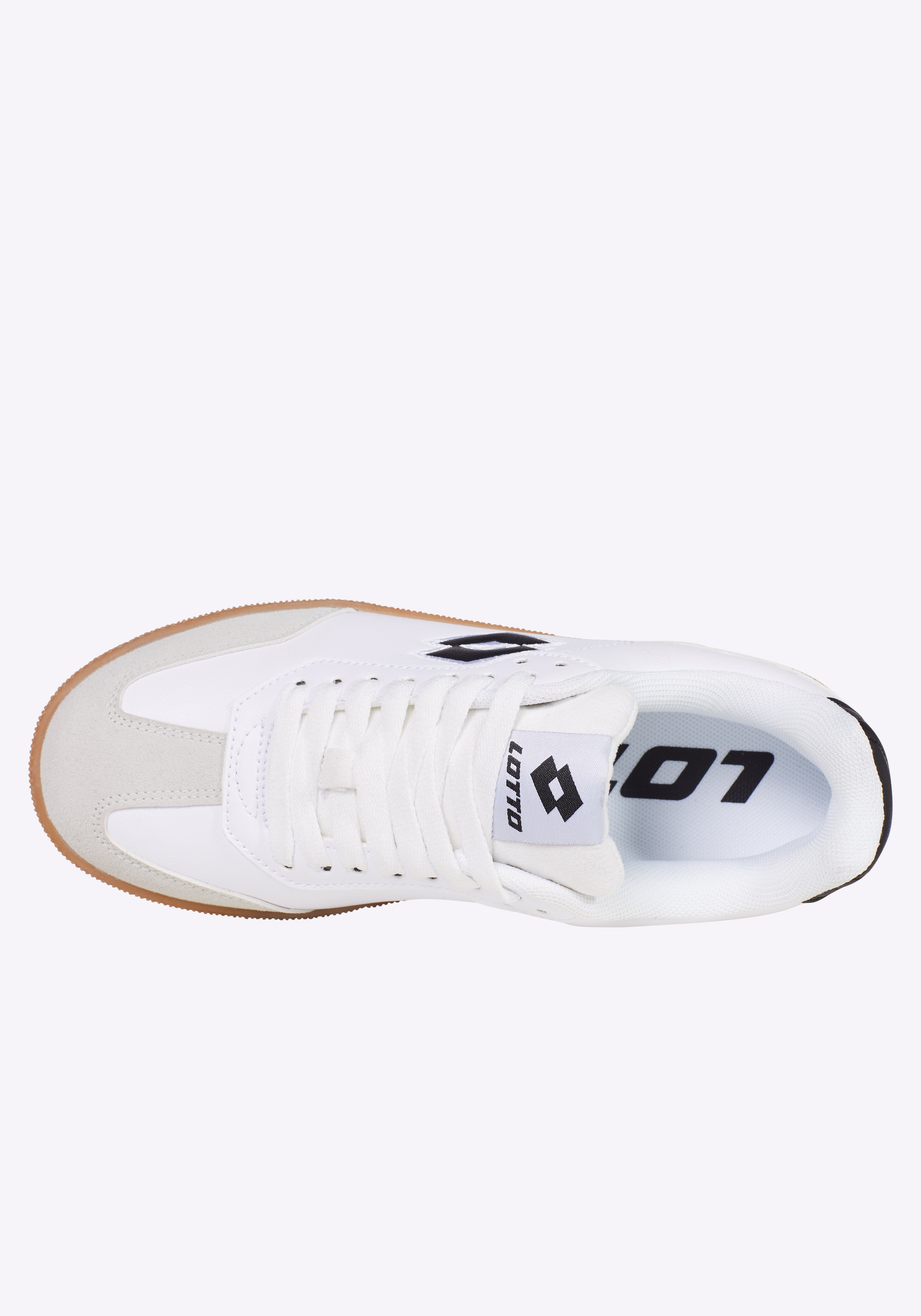 Lotto Women's Sneaker White-Black 38 2