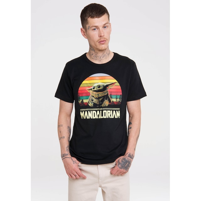 LOGOSHIRT T-Shirt »Star Wars – Baby Yoda«, mit lizenziertem Print ▷ für |  BAUR
