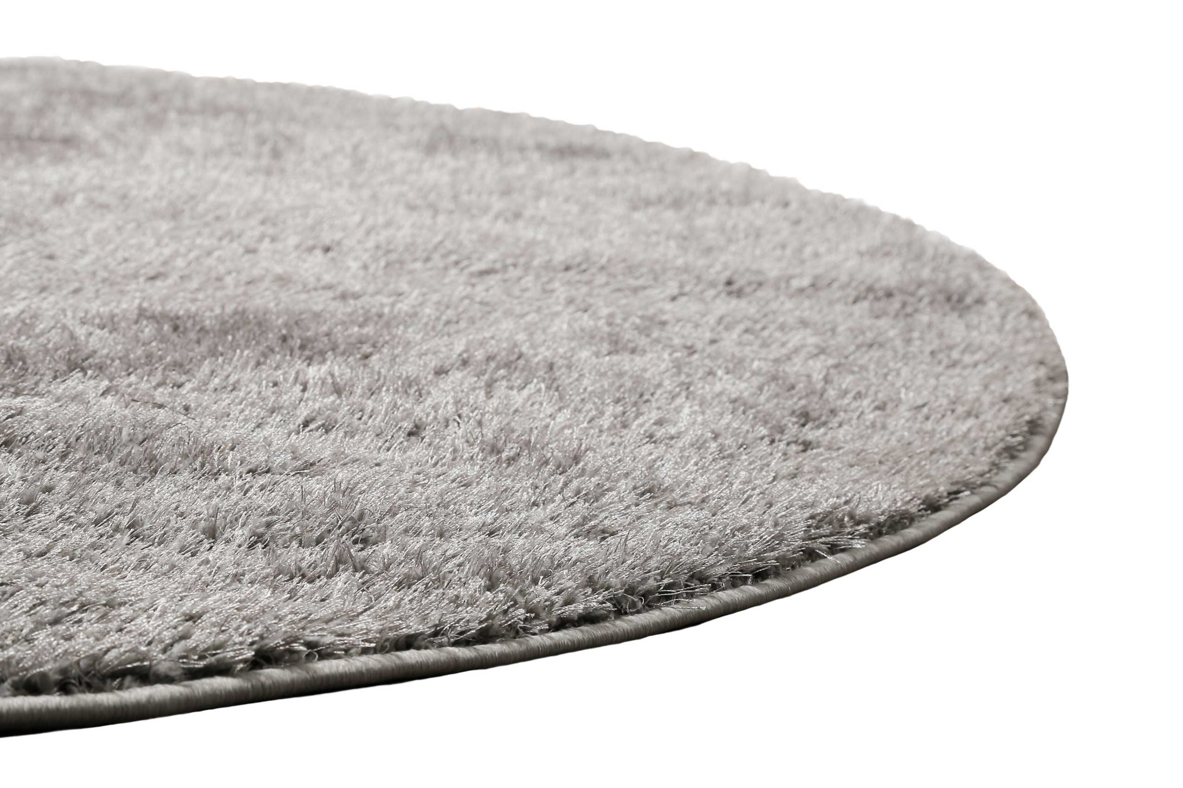 Homie Living Teppich »Flavio«, quadratisch, 30 mm Höhe, Hochflor, gewebt, weich, uni, Wohnzimmer, Schlafzimmer, waschbar