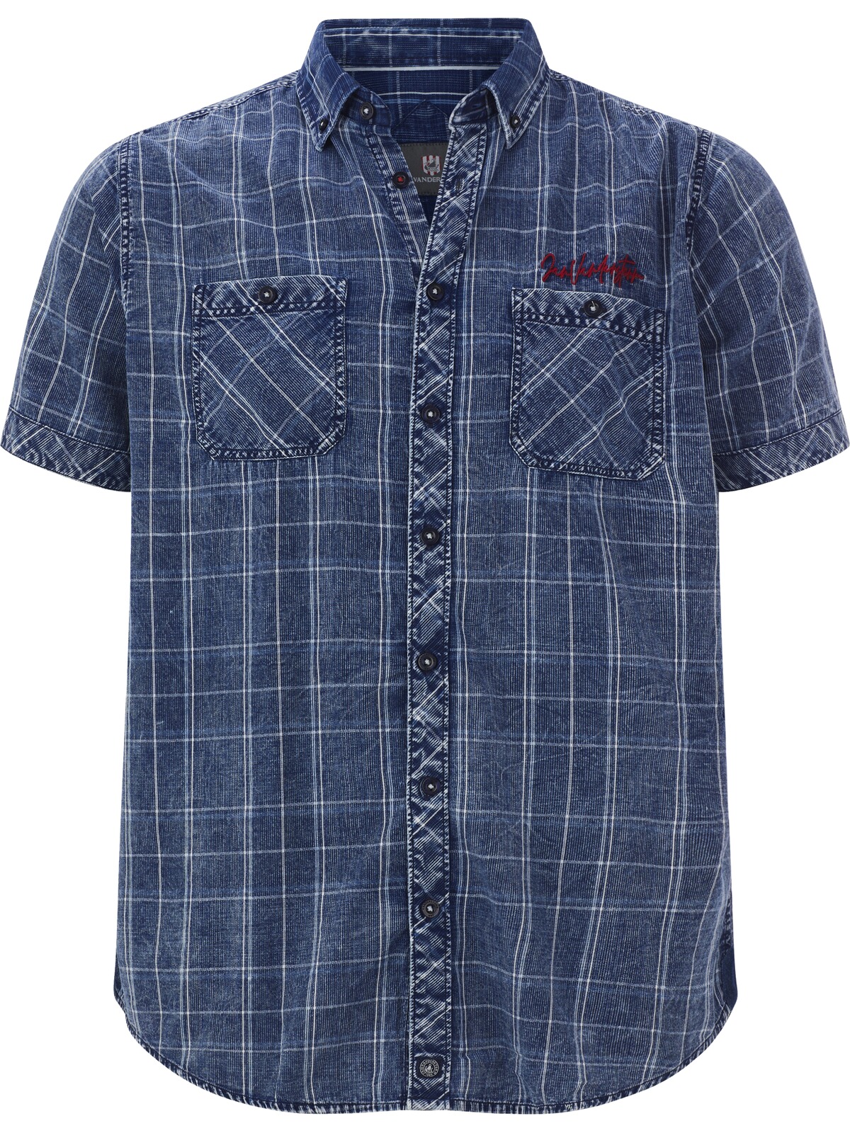 Jan Vanderstorm Kurzarmhemd "Kurzarmhemd KJELTAN" 1 Stk. günstig online kaufen