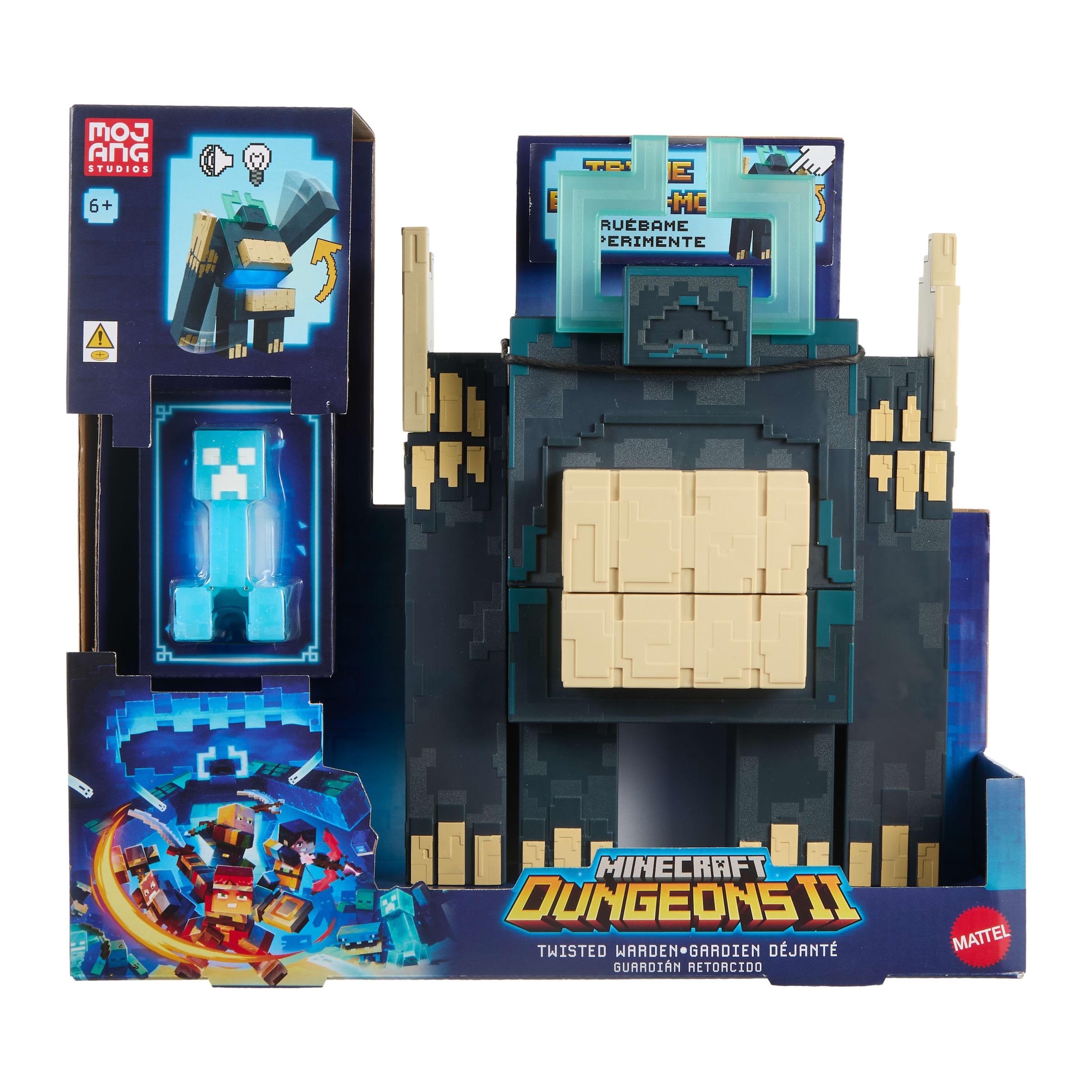 Mattel® Spielfigur »Minecraft Spicewood-Figur« mit Licht und Sound sowie zusätzlicher Figur