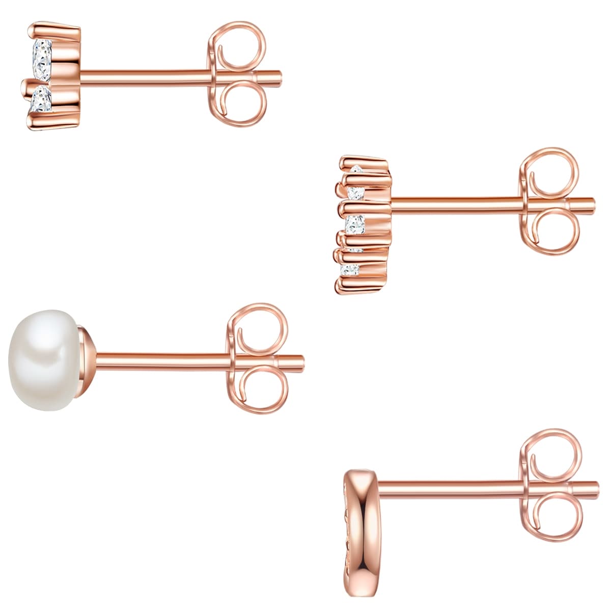 Glanzstücke München Schmuckset »Set: GSM459« (4 Stk. tlg.)  aus Sterling Silber