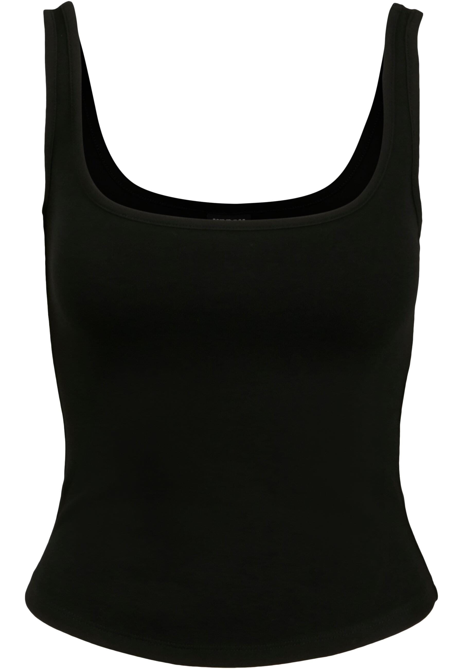 URBAN CLASSICS Muskelshirt "Urban Classics Damen Ladies Wide Neck Top" 1 St günstig online kaufen