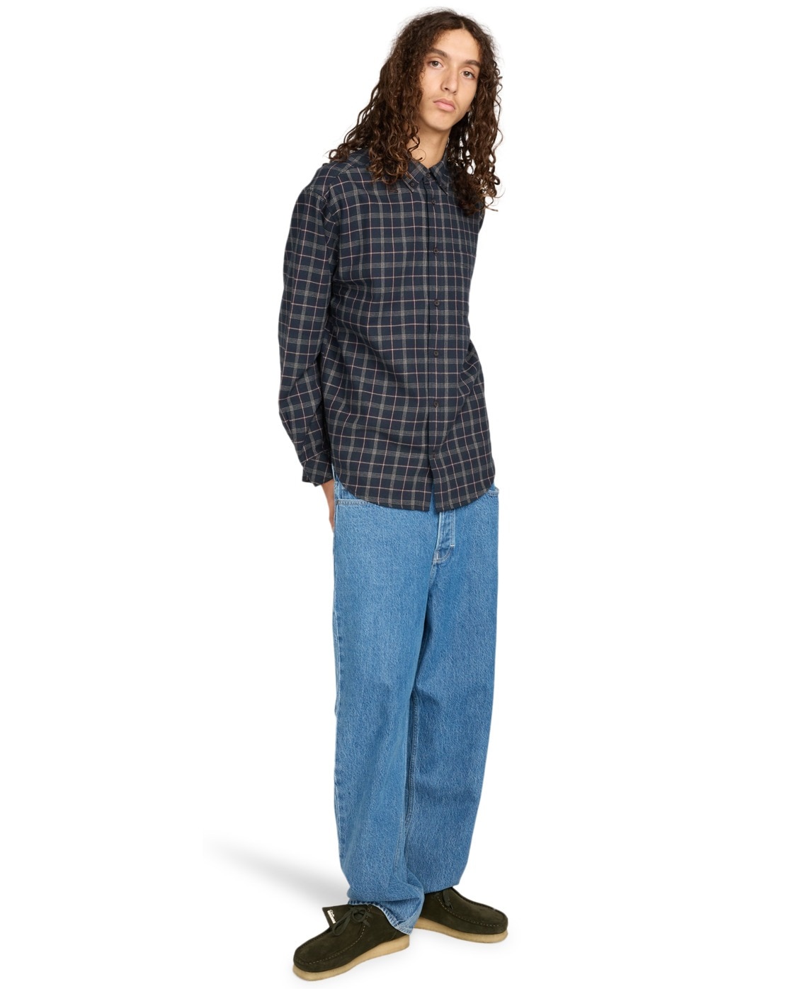 Element Langarmhemd »Button Down Regular Flannel«