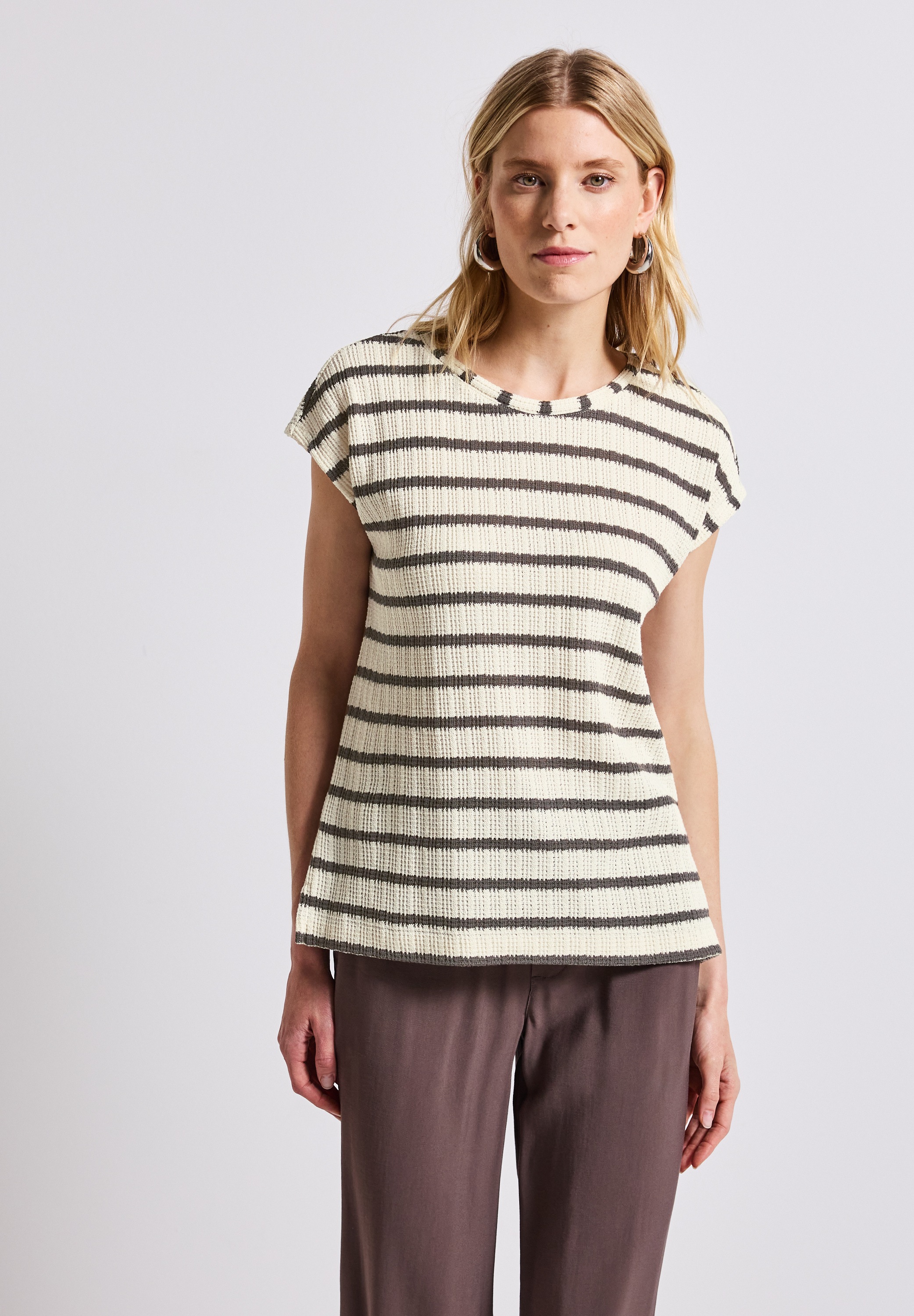 STREET ONE T-Shirt, im soften Baumwoll-Mix günstig online kaufen