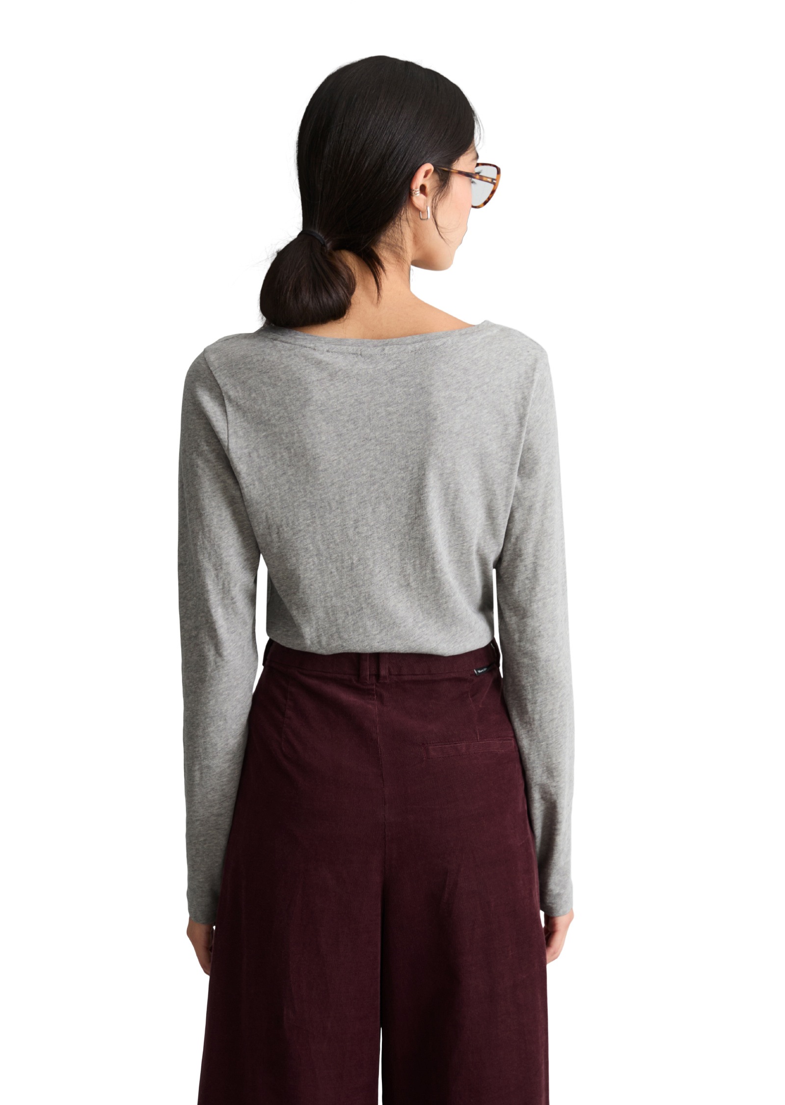 Marc O'Polo DENIM Langarmshirt »aus Loose Knit Jersey«