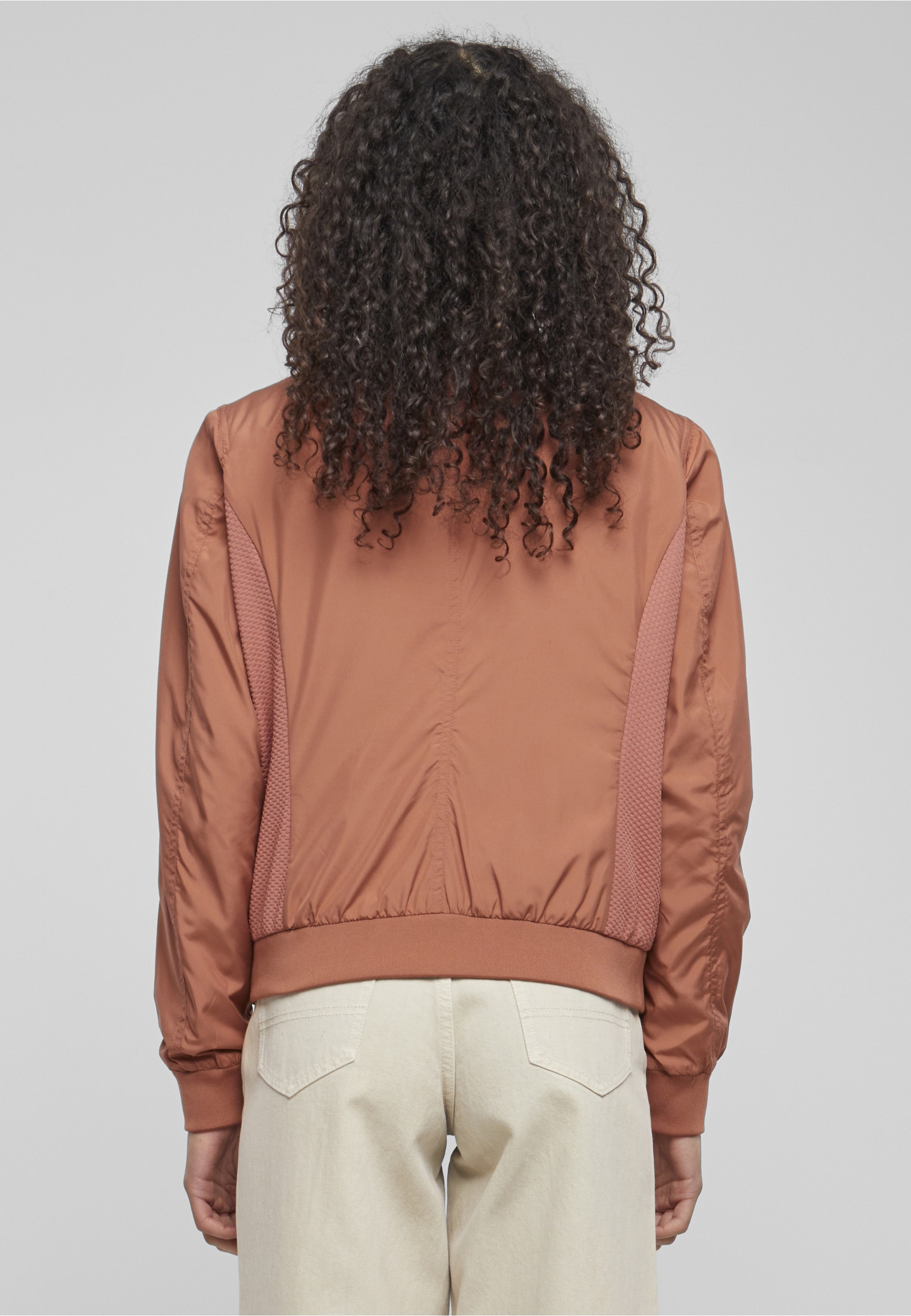 URBAN CLASSICS Allwetterjacke »Urban Classics Damen Ladies Light Bomber Jacket« 1 Stk. tlg. ohne Kapuze