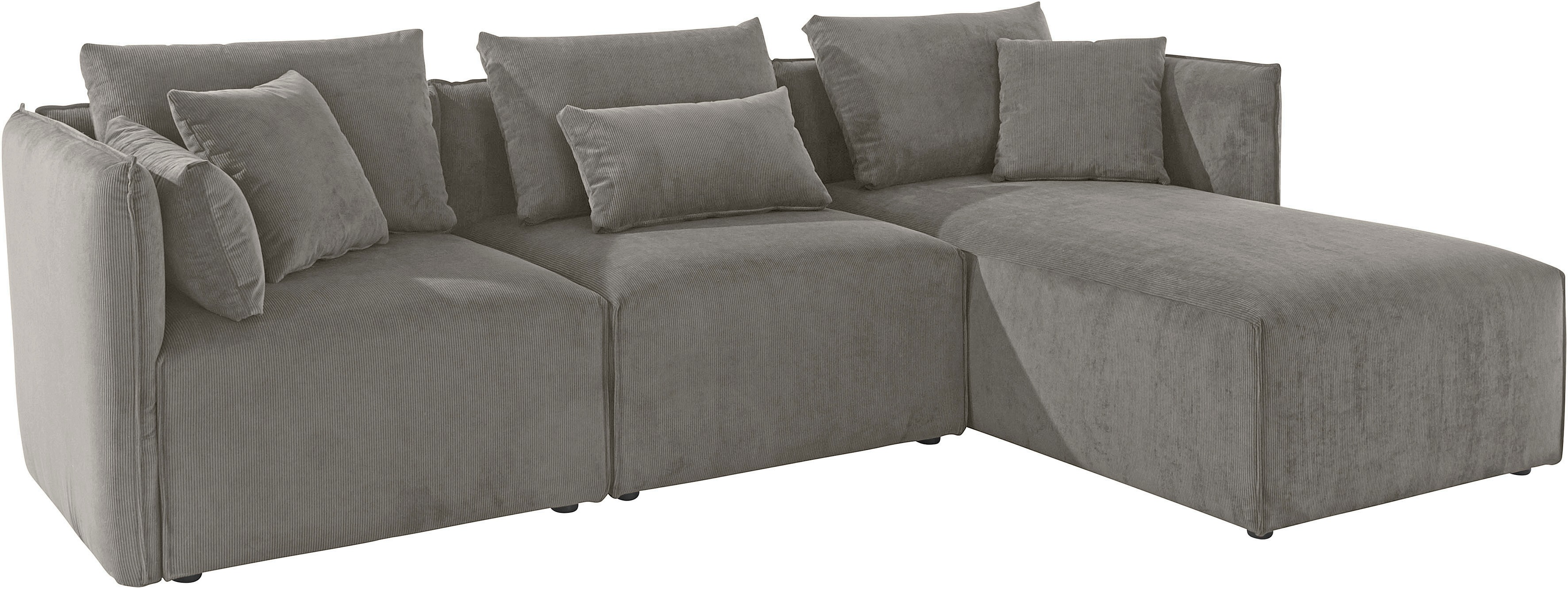 Thumbnail - OTTO home Ecksofa "Nöre L-Form" 3 Teile, in vielen Bezugsqualitäten und Farben. Modulteile s. "Nöre"