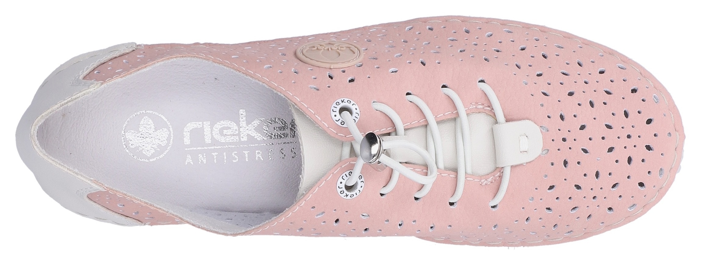 Rieker Slip-On Sneaker  Schlupfschuh, Halbschuh, Freizeitschuh mit Schnellverschluss