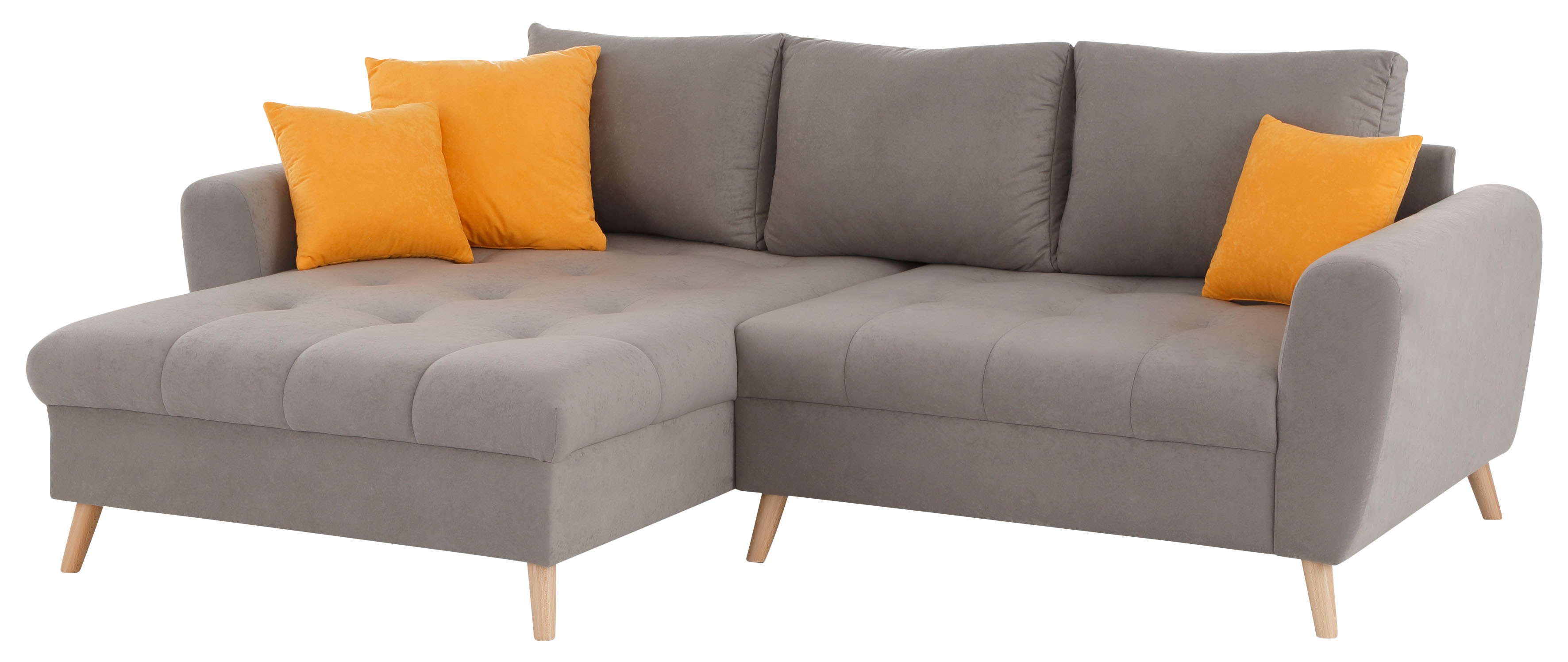 Home affaire Ecksofa Blackburn Luxus, mit besonders hochwertiger Polsterung für bis zu 140 kg pro Sitzfläche