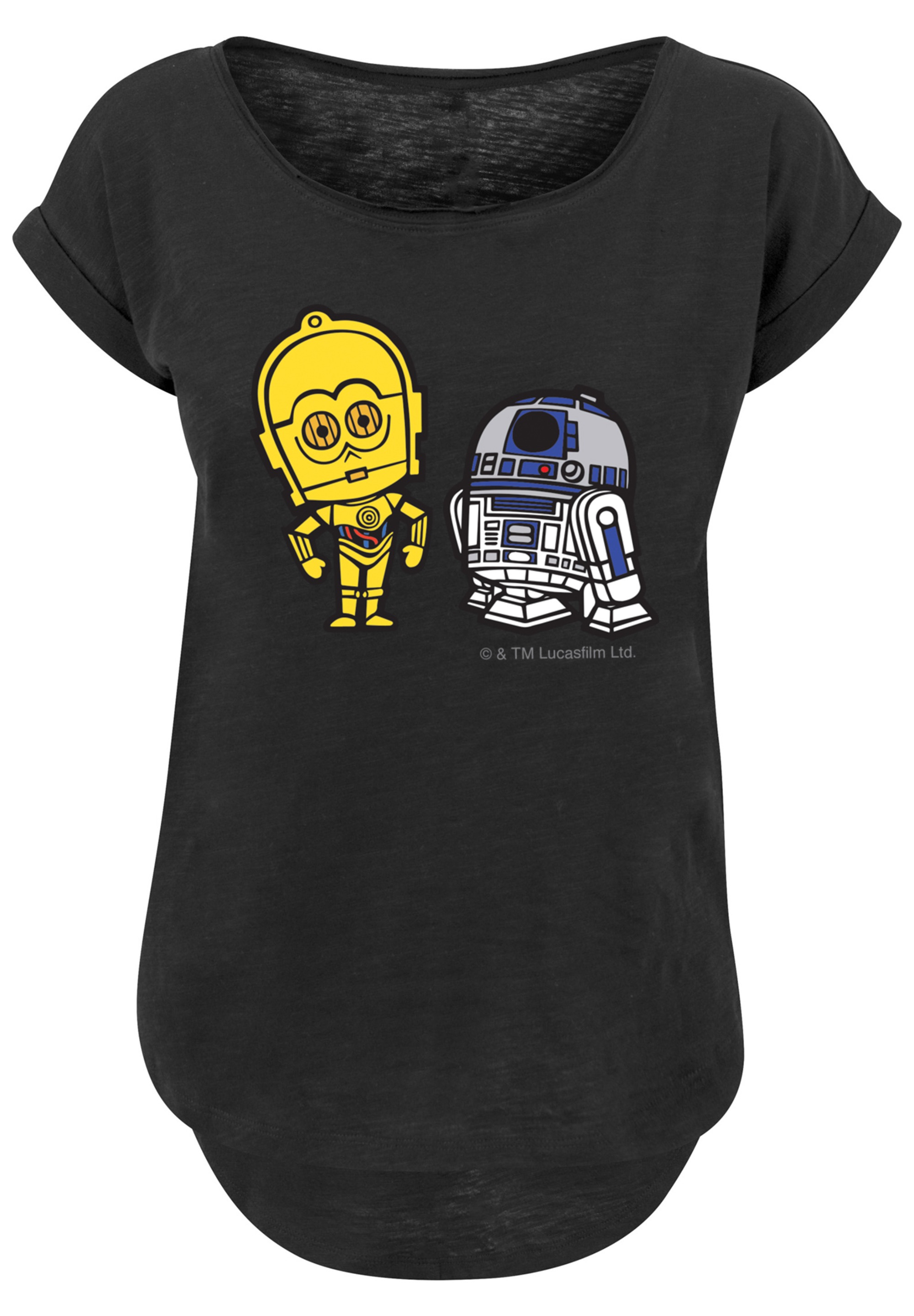 F4NT4STIC T-Shirt »Star Wars Resistance Droids Chest Print«, Print