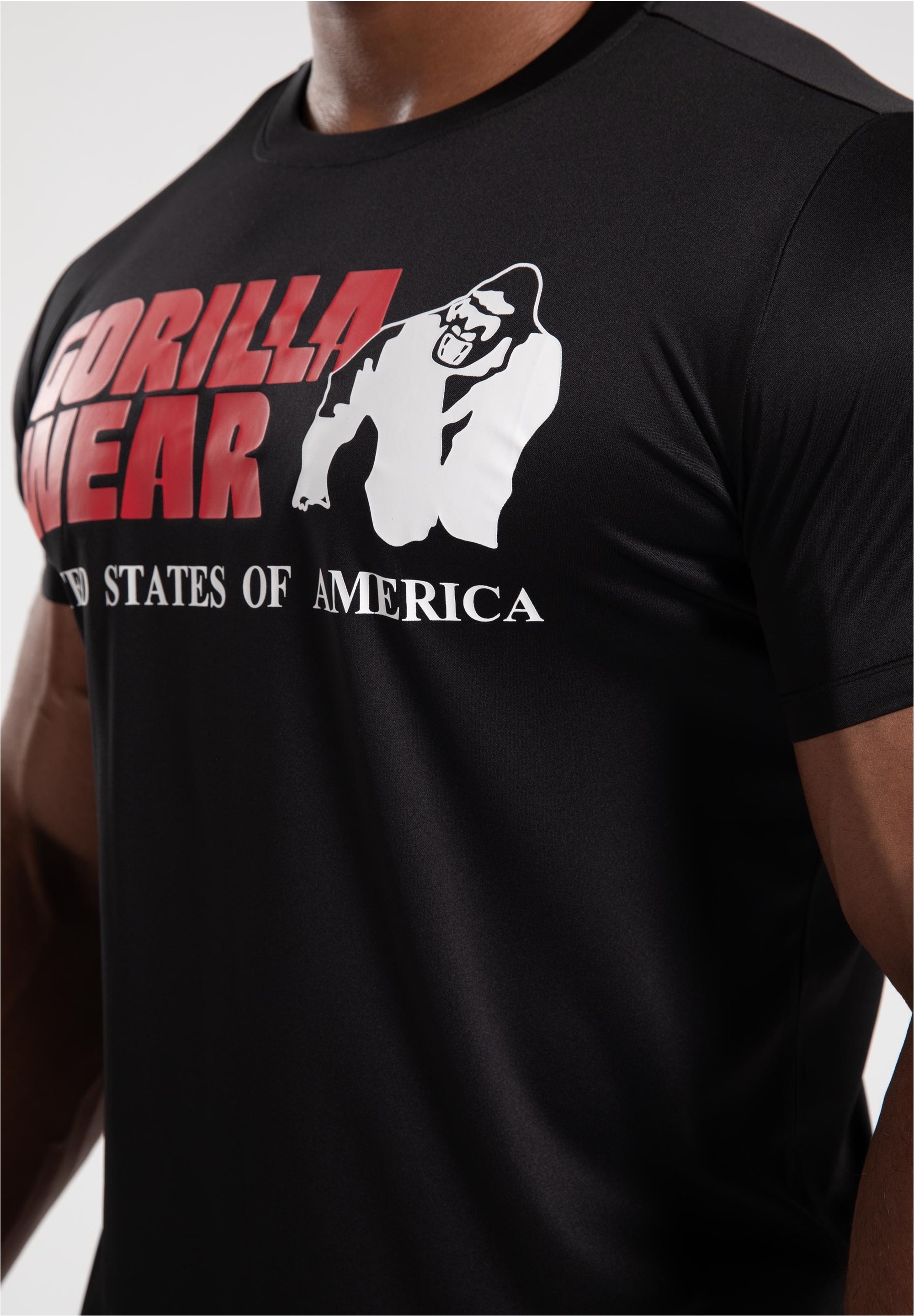 Gorilla Wear Funktionsshirt, mit großem Markenprint auf der Front