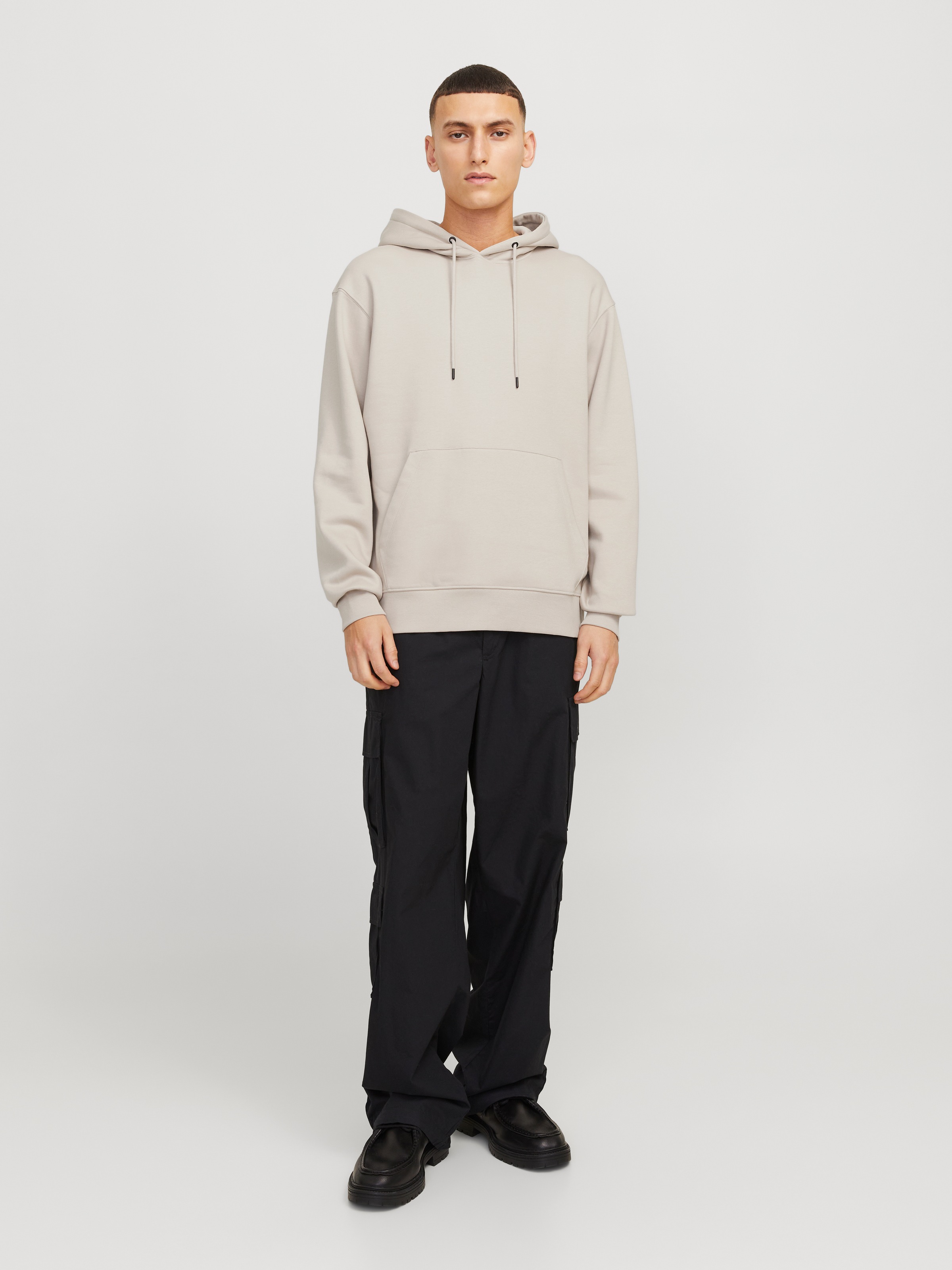 Jack & Jones Kapuzensweatshirt »JJESTAR BASIC SWEAT HOOD NOOS«, mit Rippbündchen