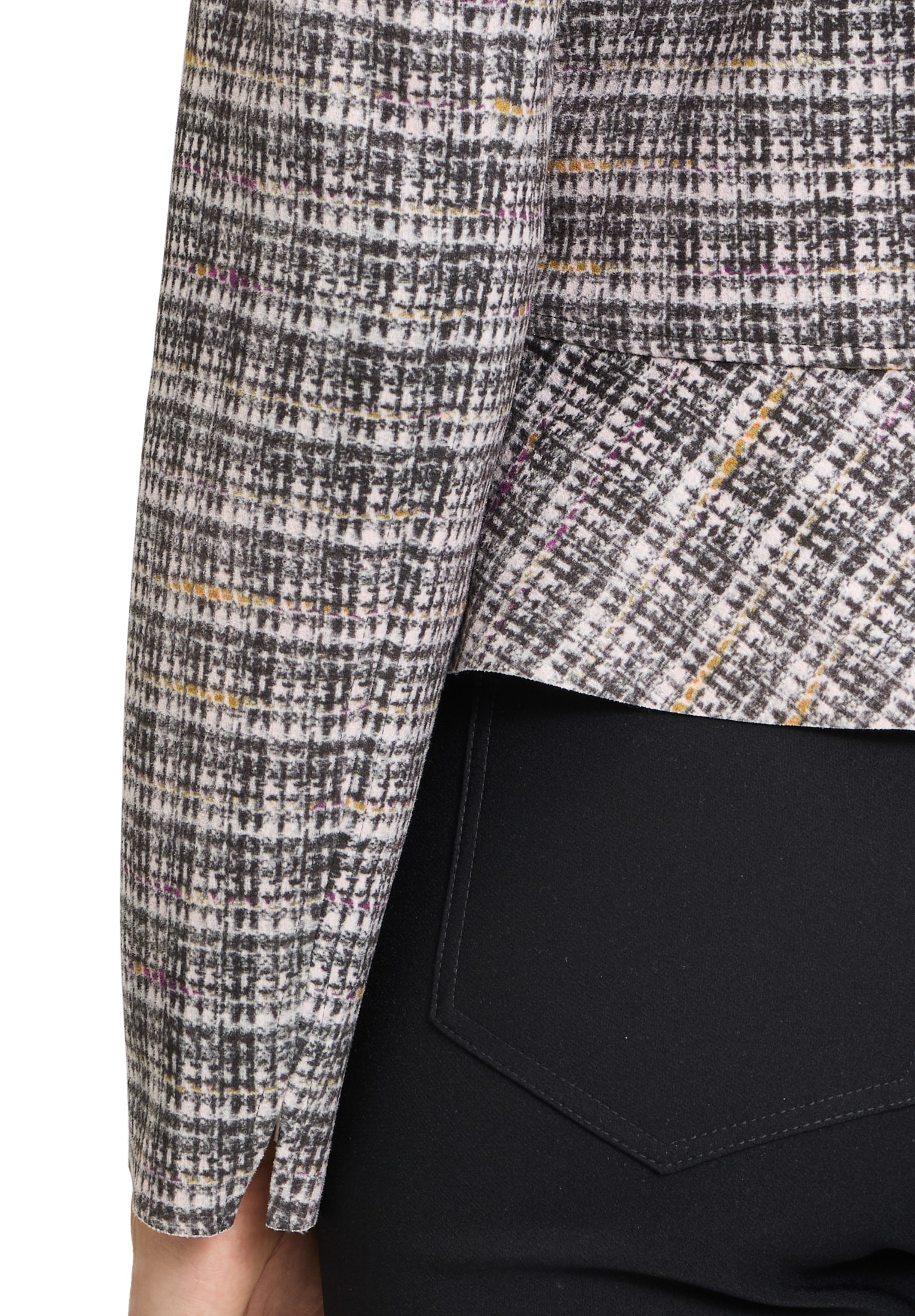 Betty Barclay Jackenblazer »Betty Barclay Damen Kurzblazer mit Reißverschluss«, Material