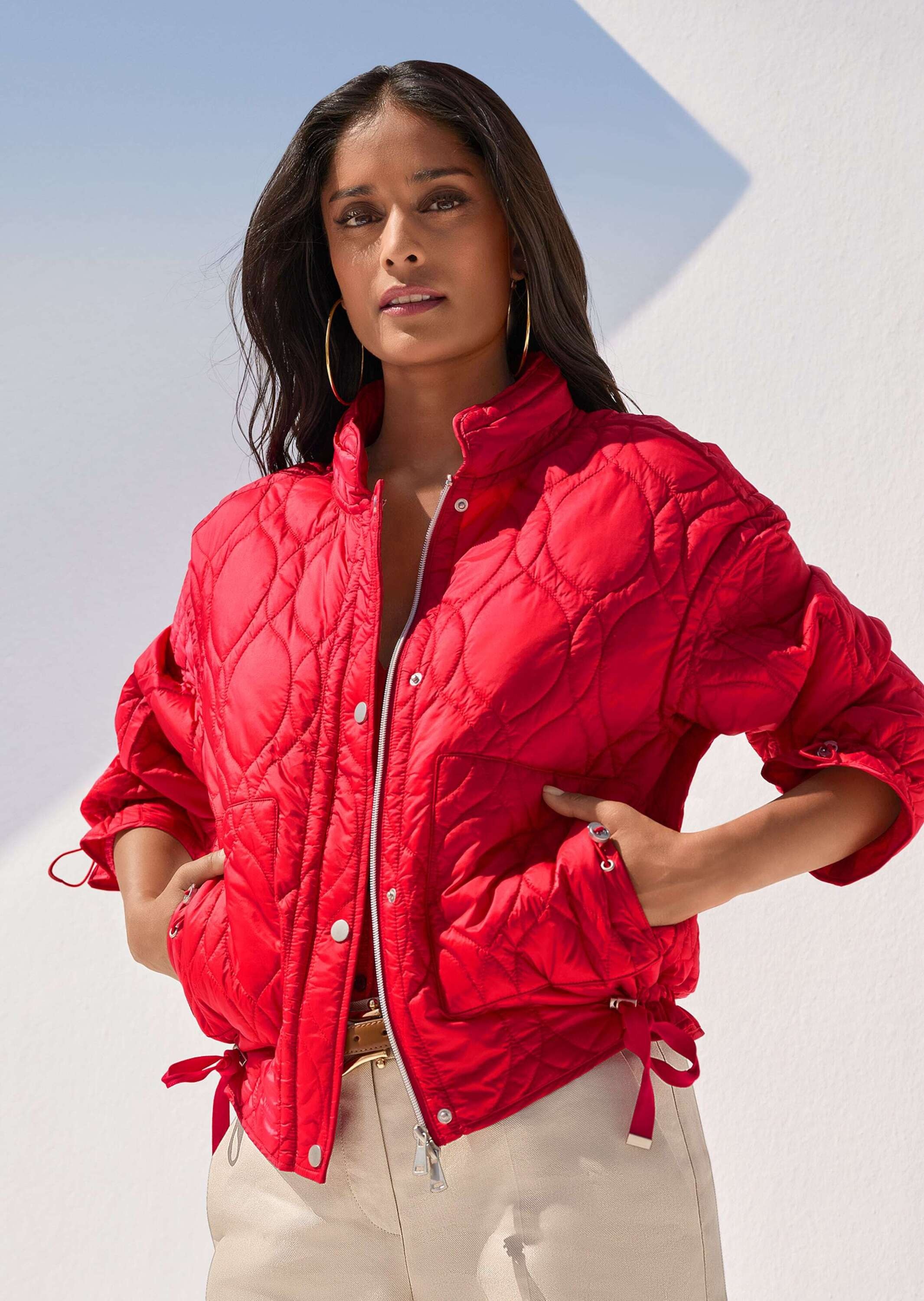 MADELEINE Kurzjacke »Jacke Jacke aus leicht wattiertem Sommer-Stepp«