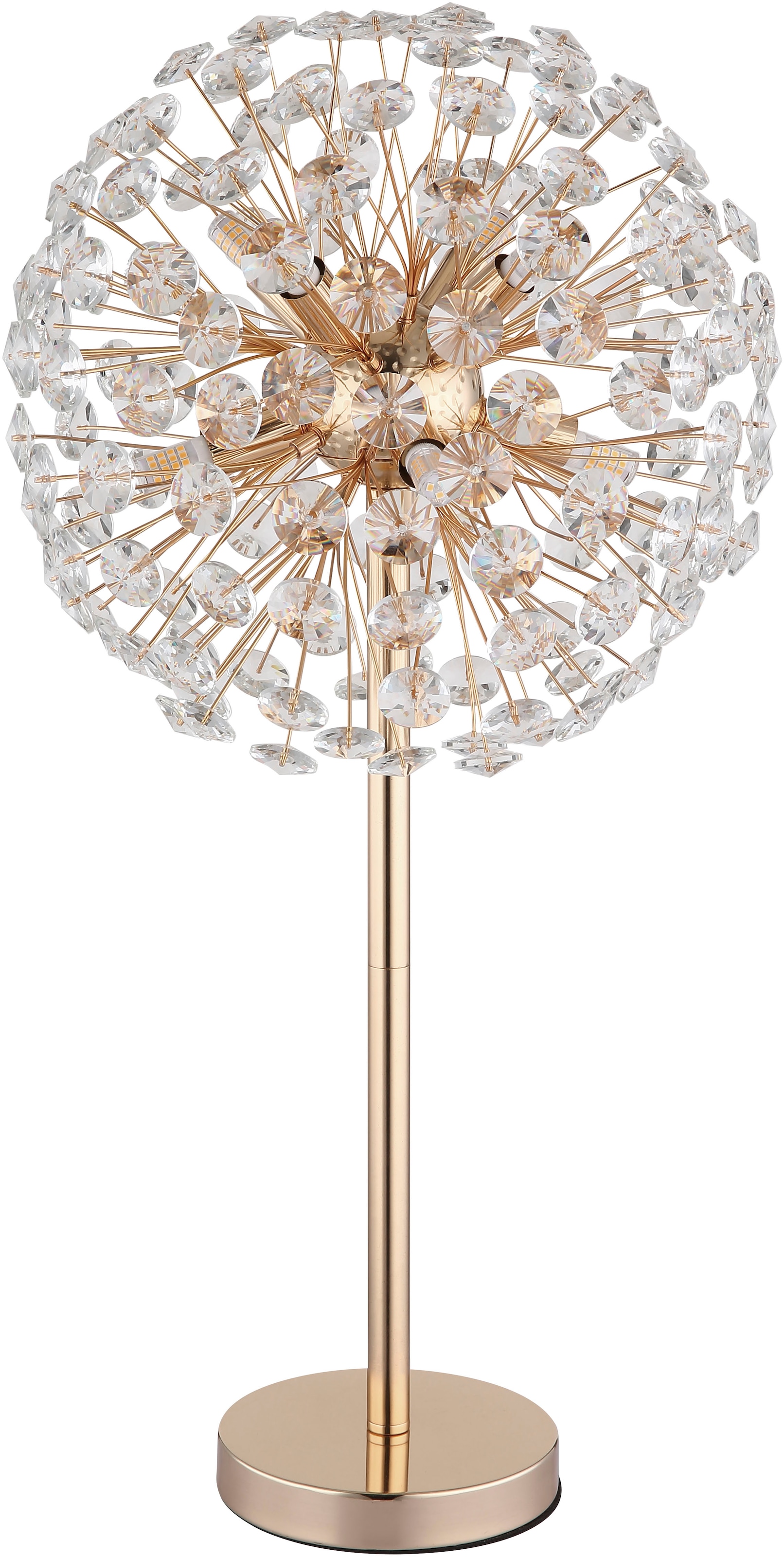 GLOBO LIGHTING Tischleuchte »KATRINA« G9 1 Stk. Warmweiß Tischlampe Nachttischlampe Deko-Tischleuchte Schlafzimmer