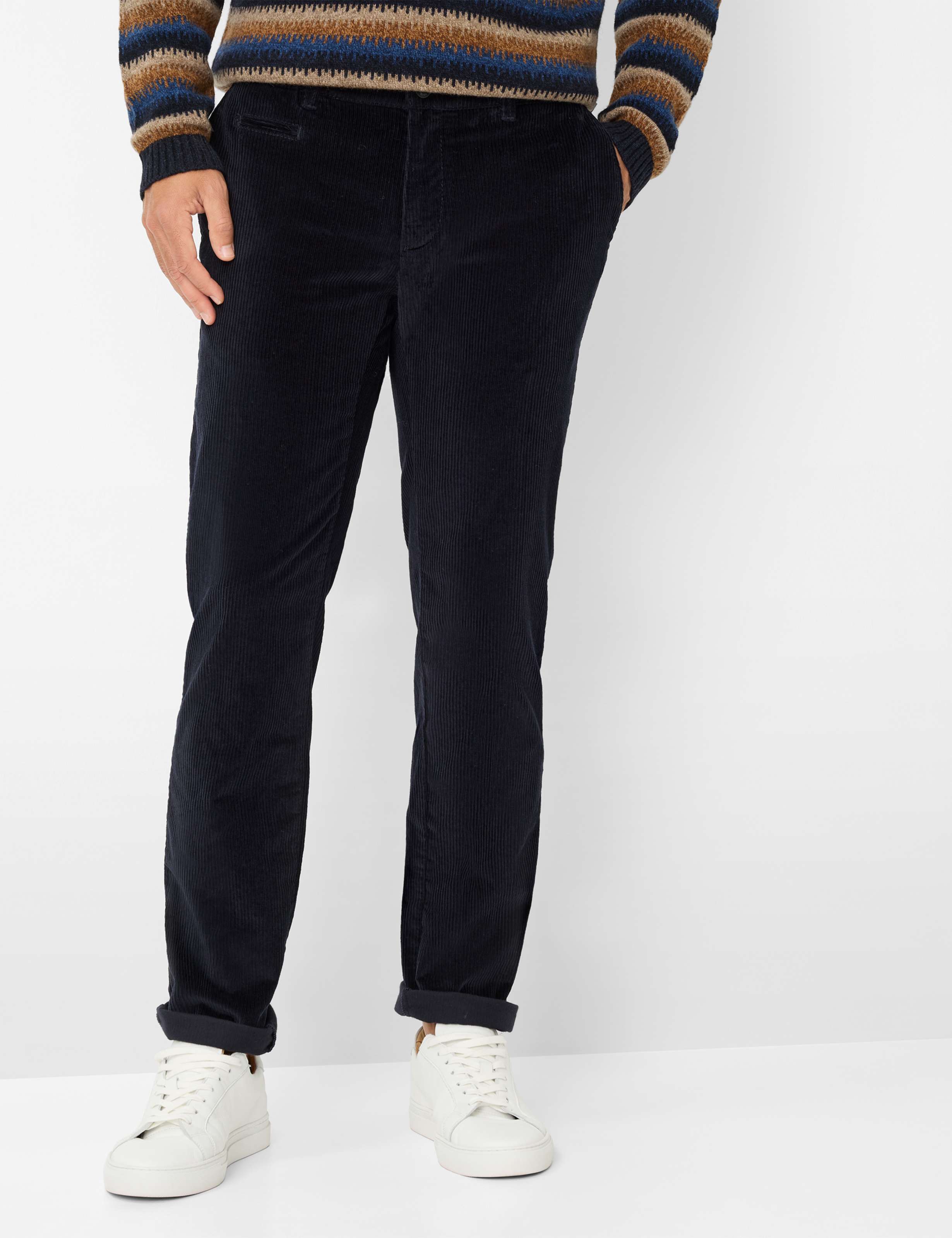 BRAX Herren Chinohose "Style FABIO"navy, Gr. 38, Web, 98% Baumwolle, 2% Elasthan, Hosen