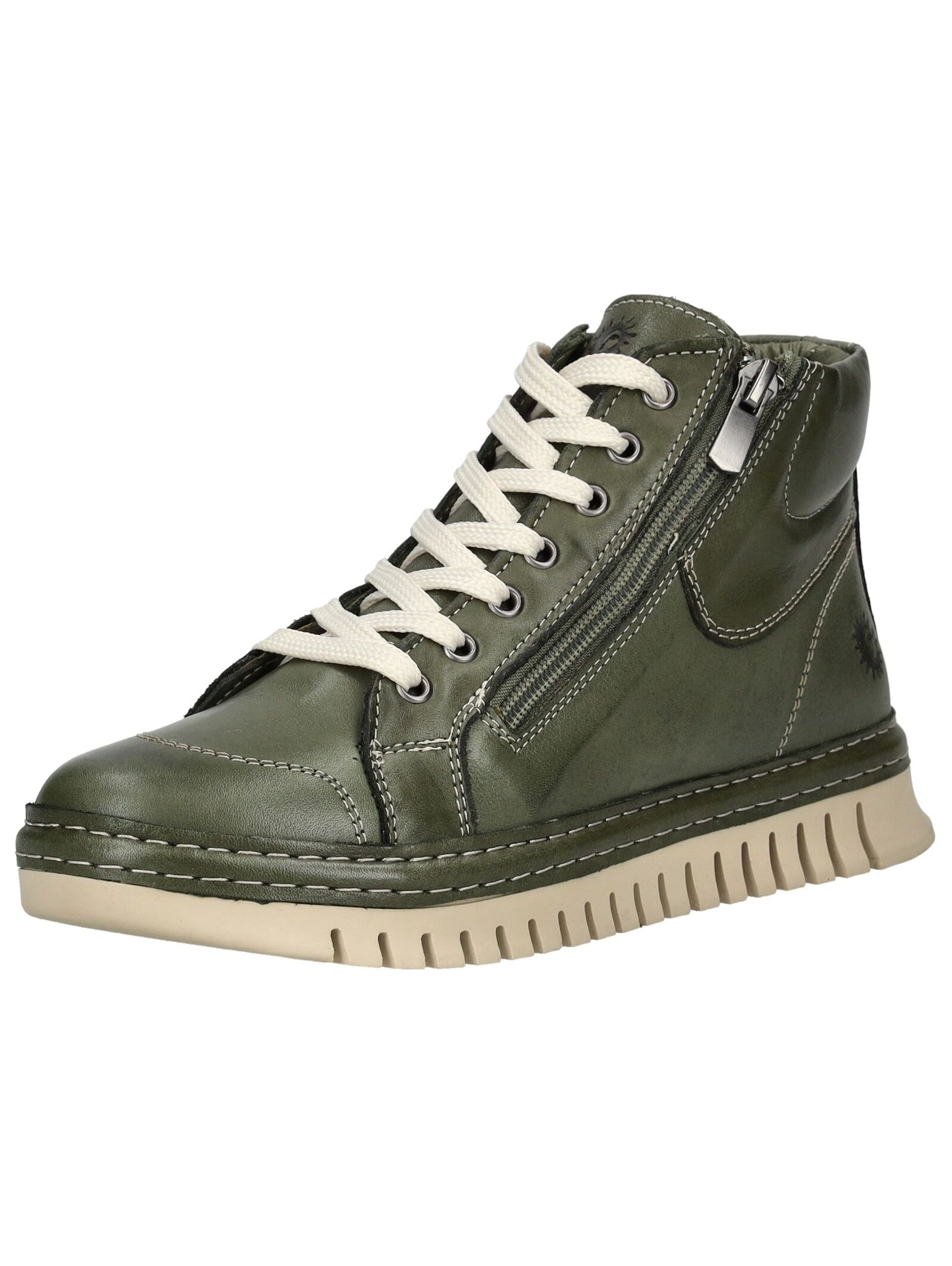 COSMOS Comfort Schnürstiefelette "COSMOS Comfort Stiefelette Leder" günstig online kaufen