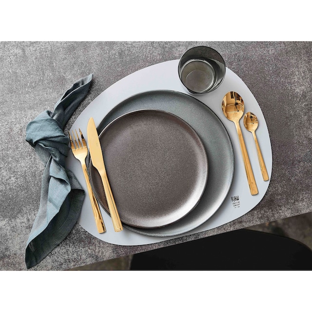 aida RAW Frühstücksteller »RAW Metallic Brown«, (Set, 6 St.), Steinzeug, Ø  23 cm kaufen | BAUR