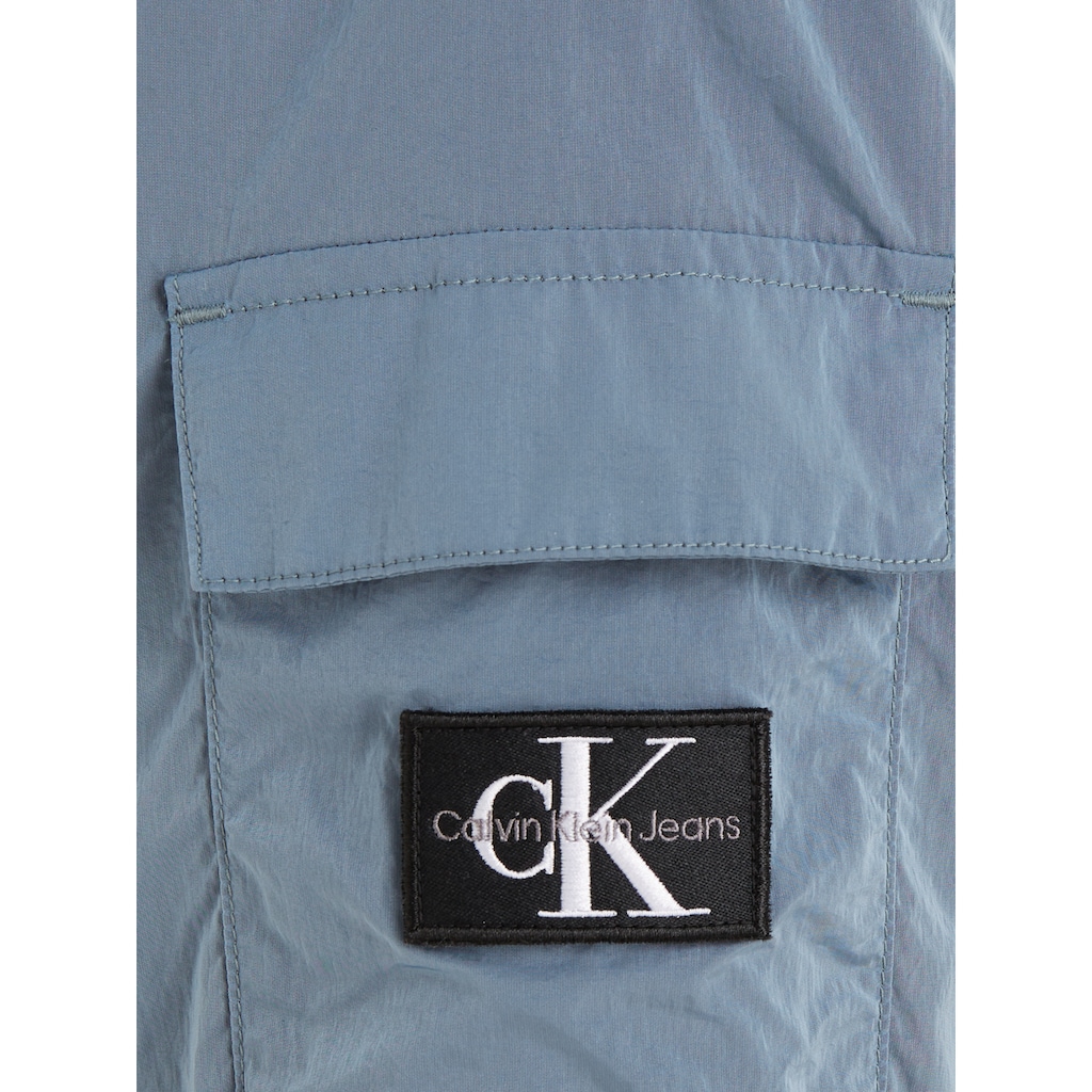 Calvin Klein Jeans Bomberjacke »STRUCTURED NYLON ZIPPED BOMBER«