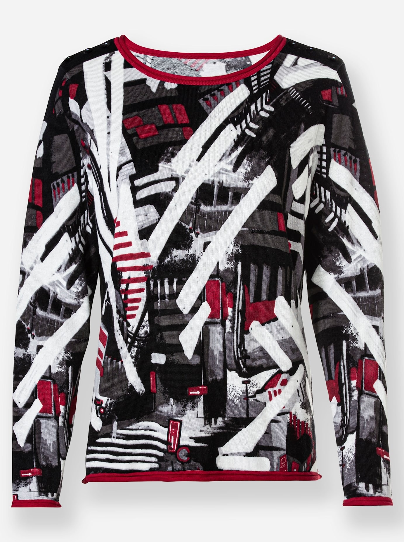 Inspirationen Rundhalspullover »Pullover«