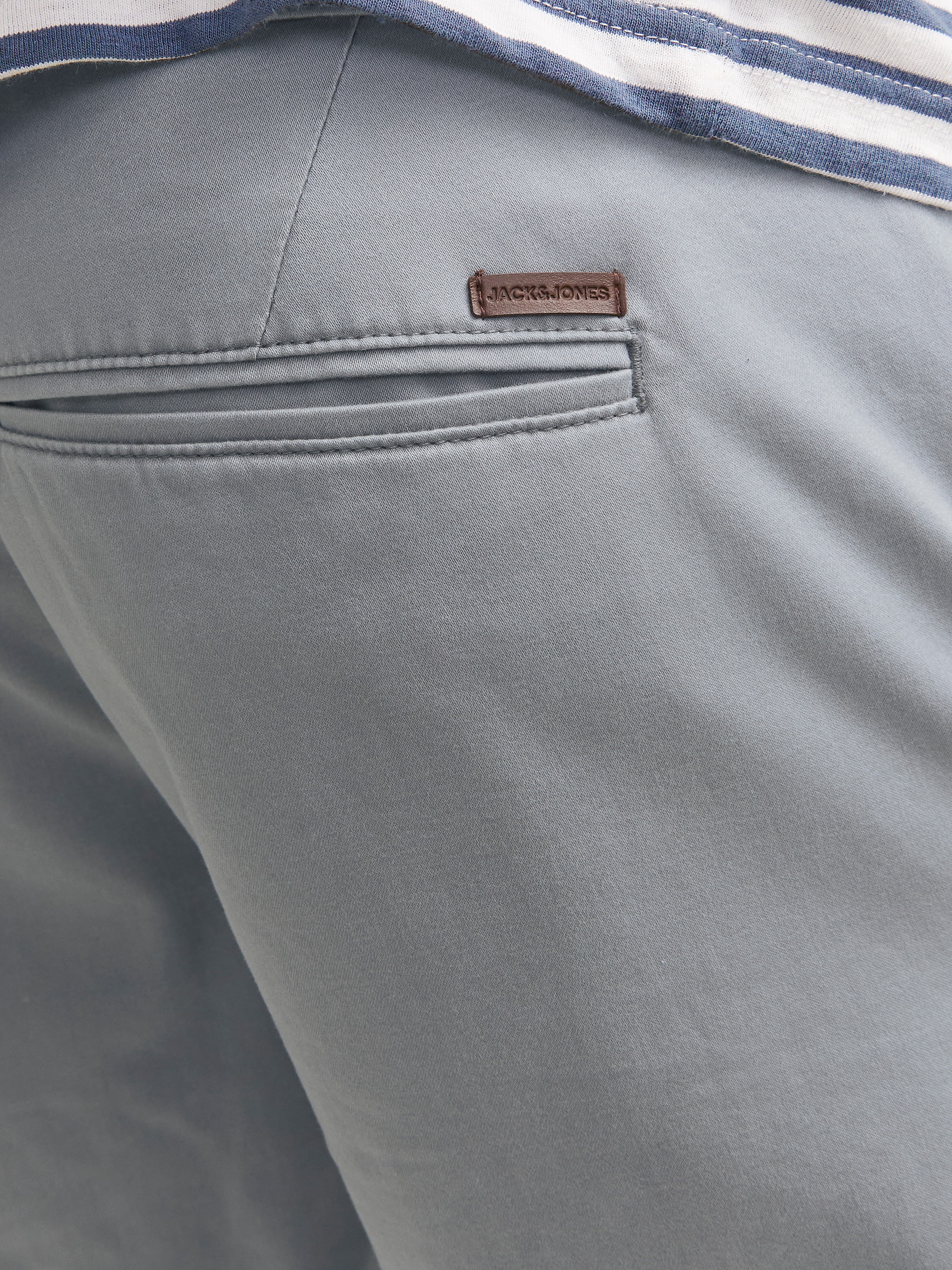 Jack & Jones Chinoshorts »JPSTBOWIE JJSHORTS S«, mit Aufschlag
