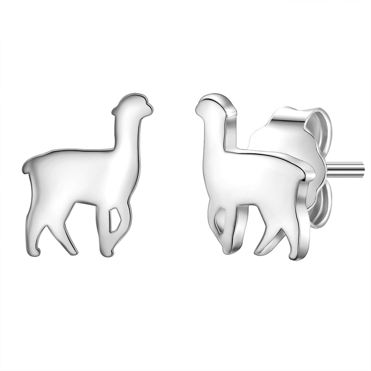 Paar Ohrstecker GLANZSTÜCKE MÜNCHEN "Set: GSM161", silber, Ohrringe, Damen, 5,9, Silber 925 (Sterlingsilber), in Alpaka Optik