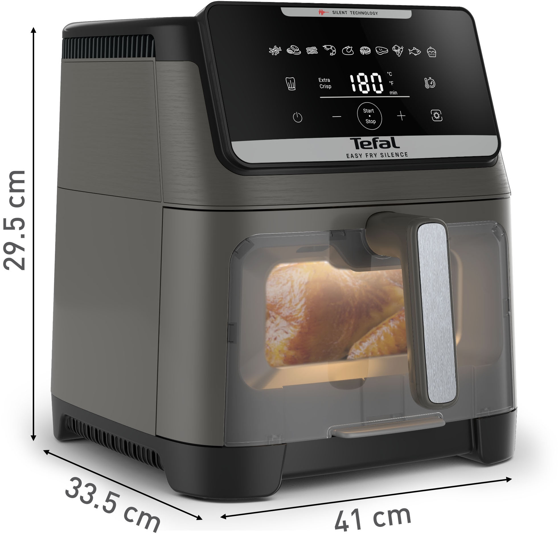 Tefal Heißluftfritteuse »Easy Fry Silence XXL« 1800 W